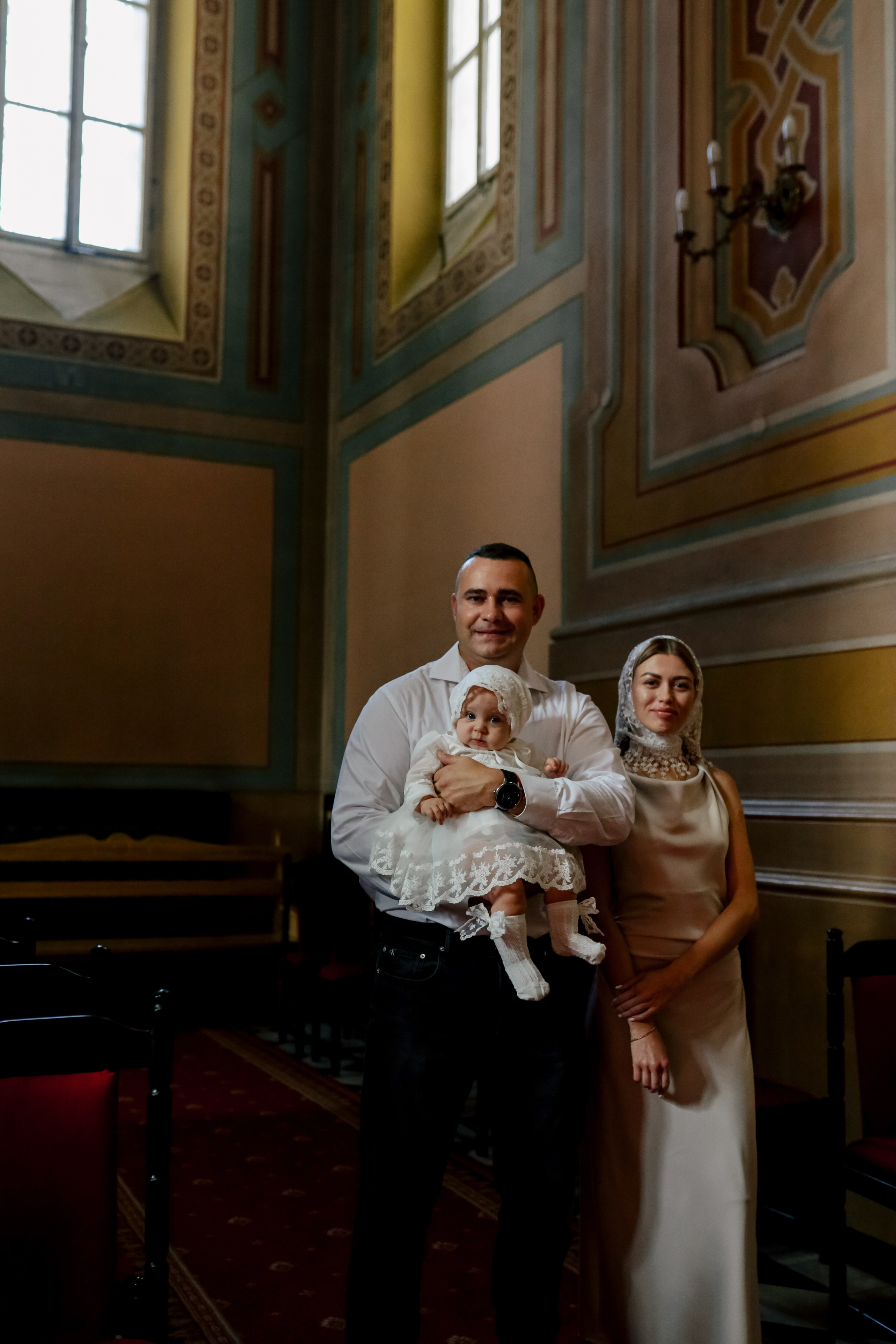 Крещение Эмилии. Свадебный и семейный фотограф в Варшаве