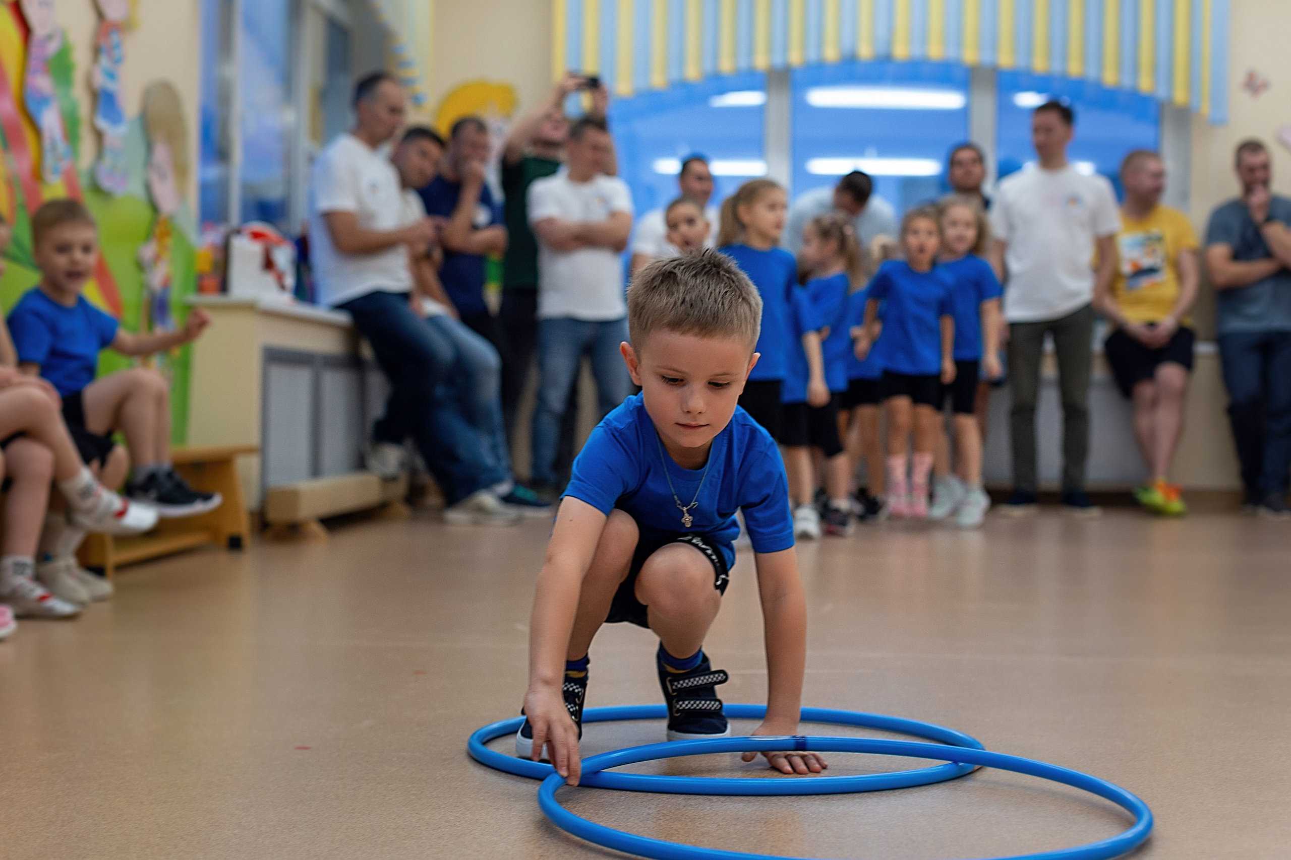 День пап в детском саду_2024. Семейный фотограф в Санкт-Петербурге