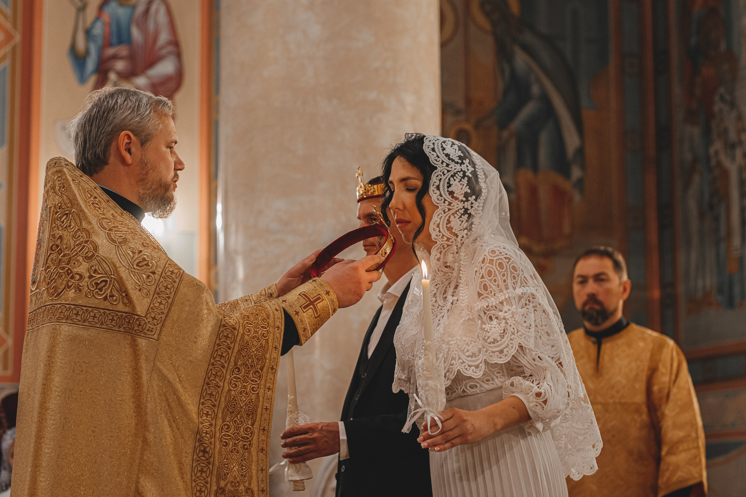 Таинство Венчания Сергея и Инны. Фотограф Таинств Крещения и Венчания в г. Курске