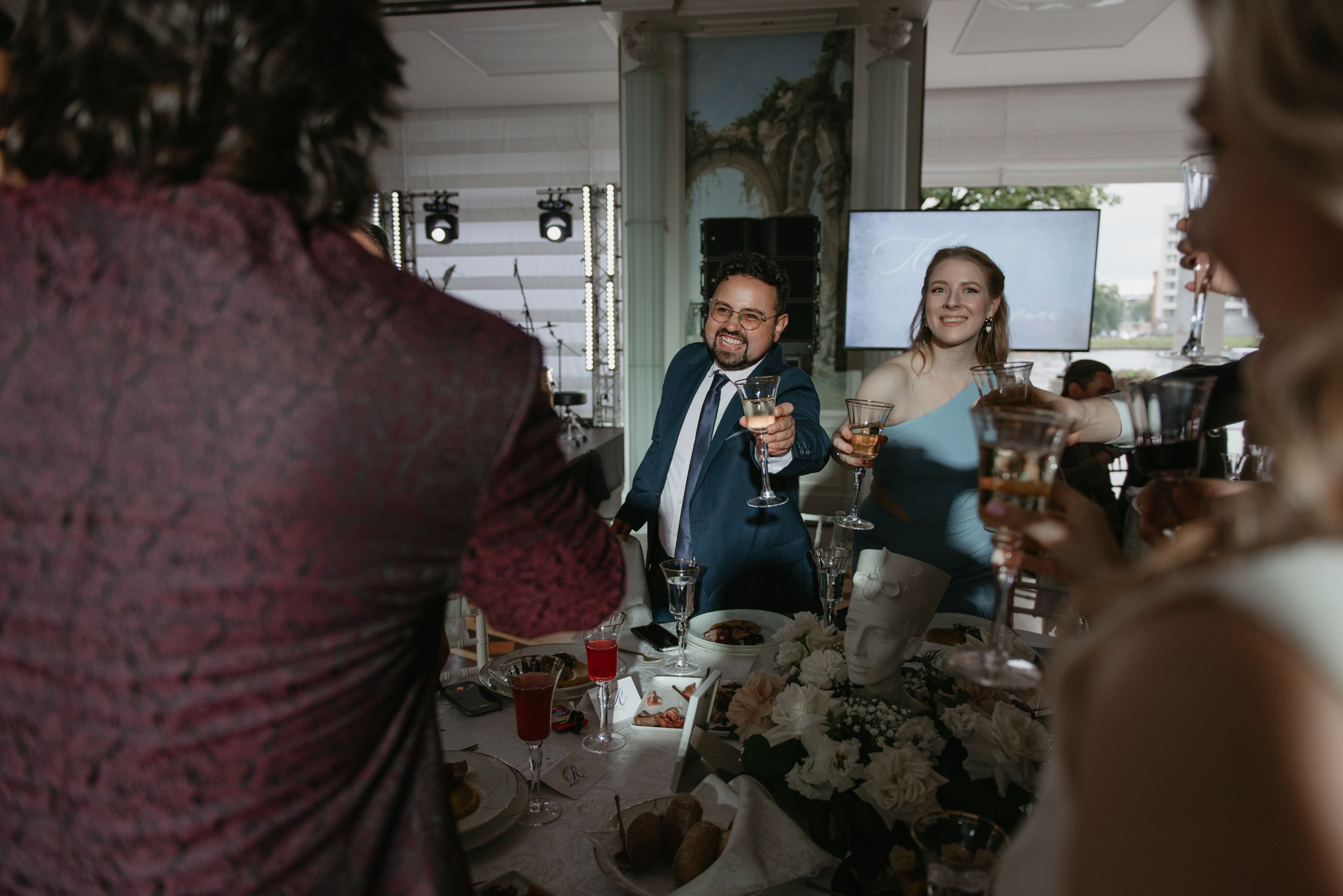 свадебный банкет в резиденции К2