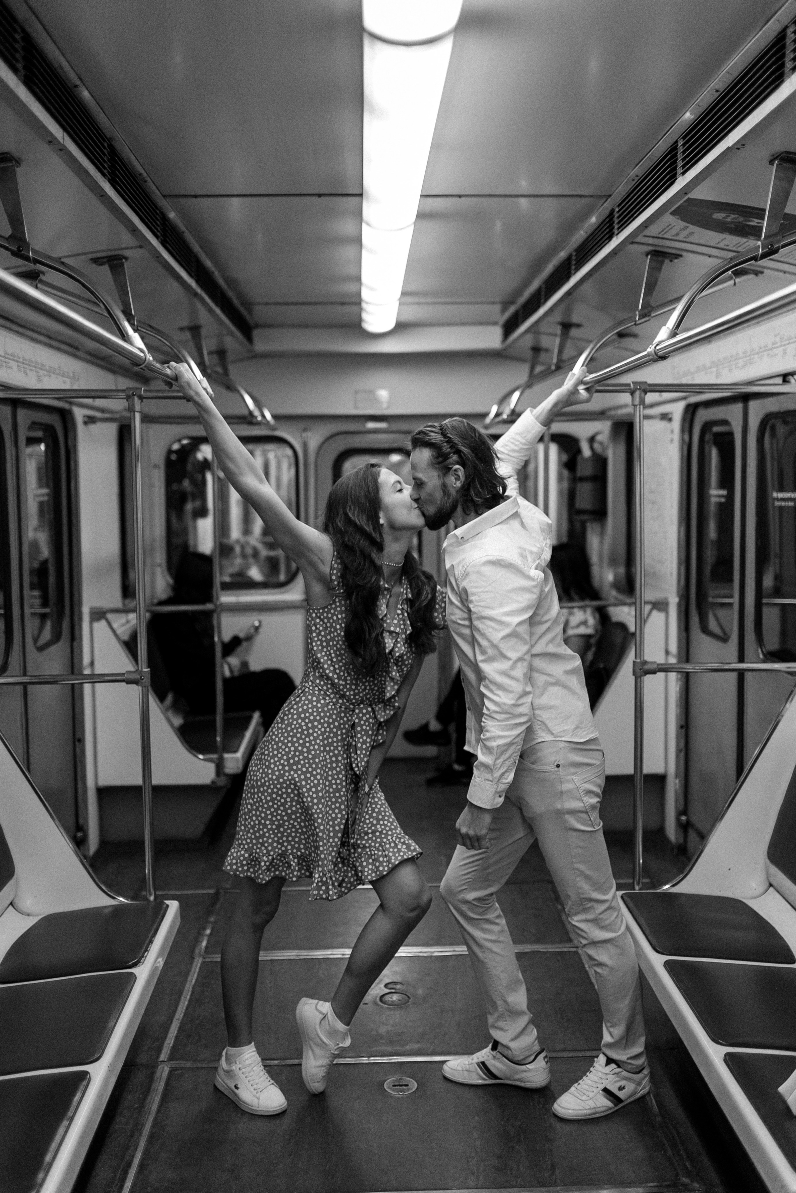 Lovestory в метро. Семейный фотограф в Москве Екатерина Север