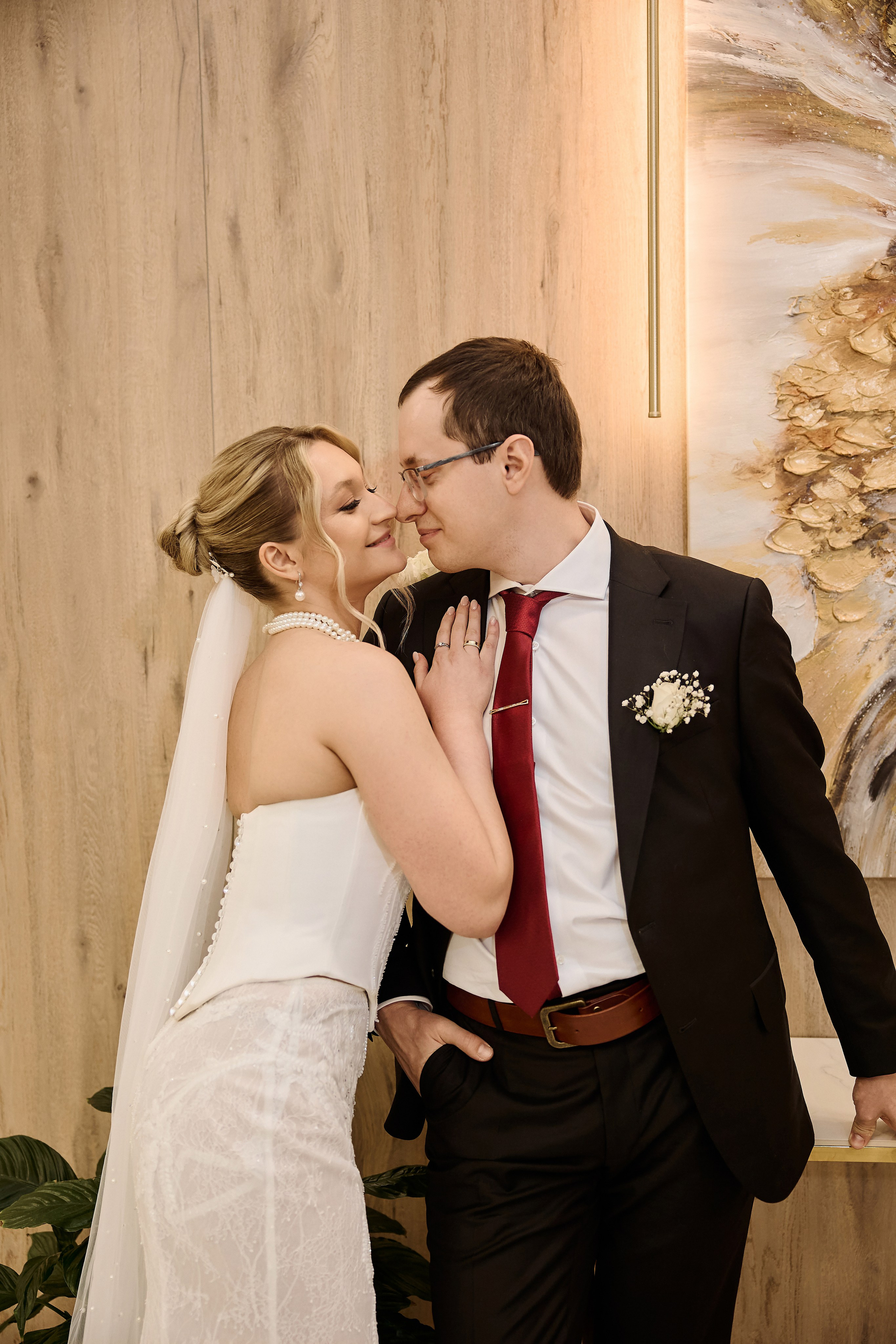 Валентина и Семен. Регистрация в Митинском ЗАГСе. Свадебный фотограф в Москве и Подмосковье