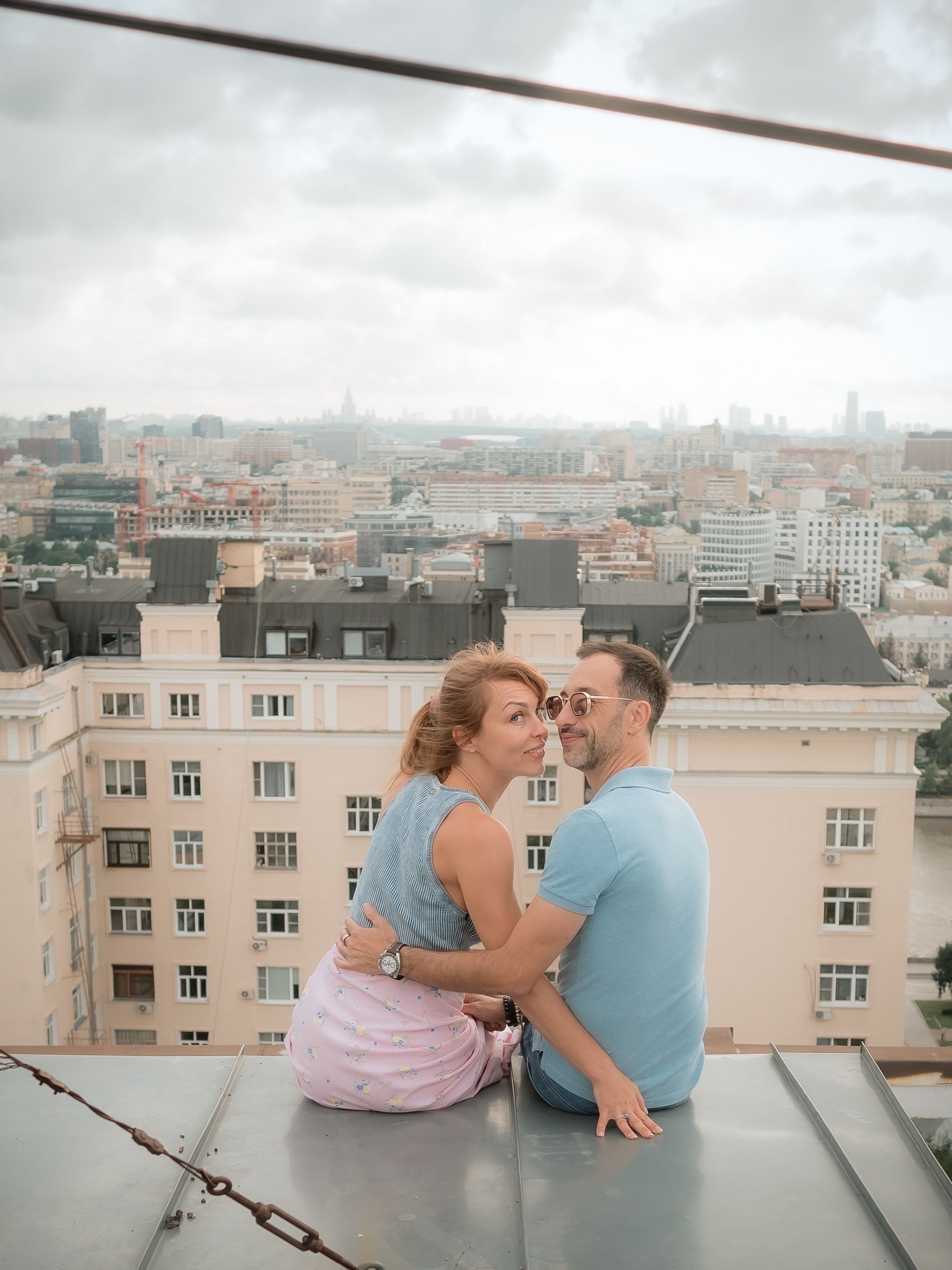 Шары и Крыша. Фотограф Карина Шарова Москва