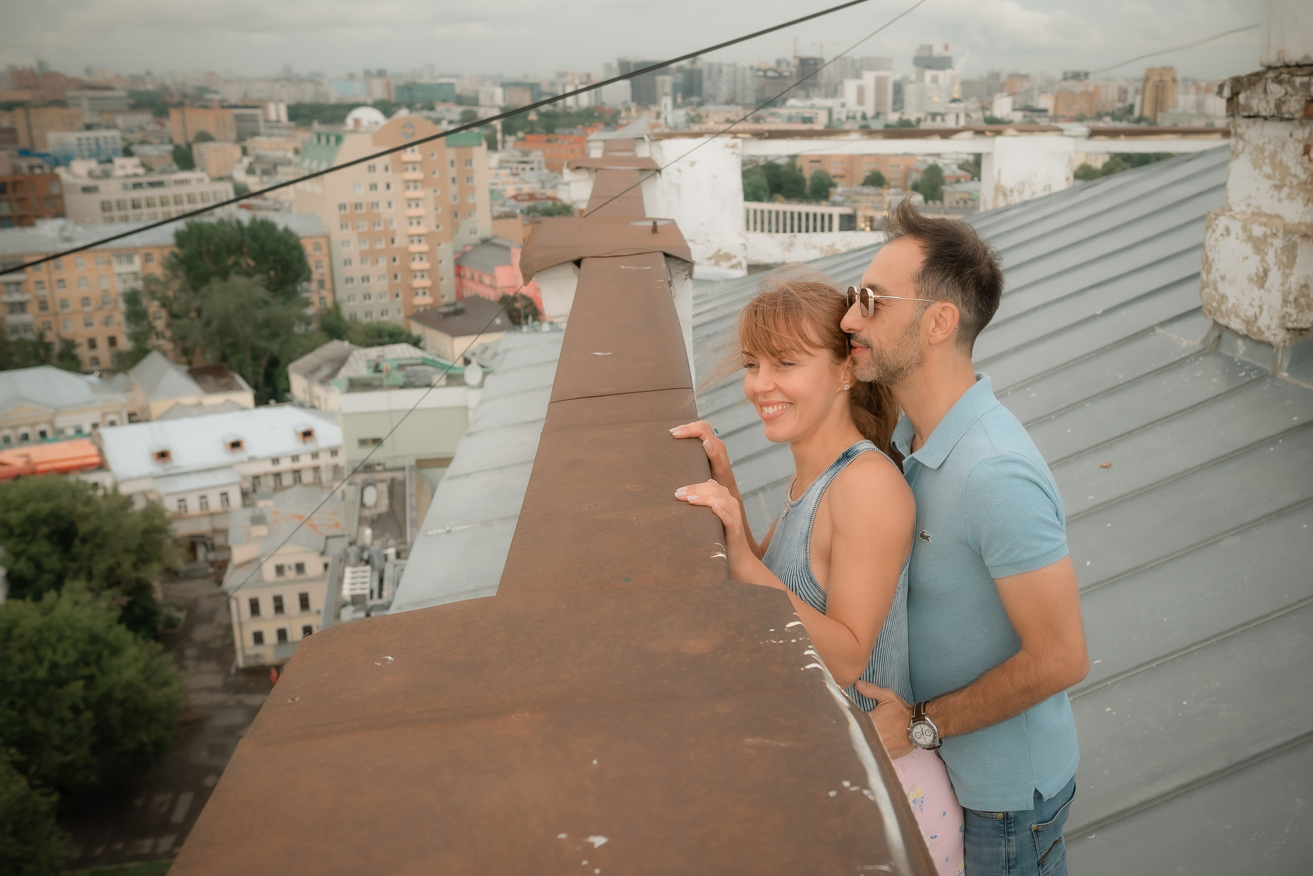 Шары и Крыша. Фотограф Карина Шарова Москва