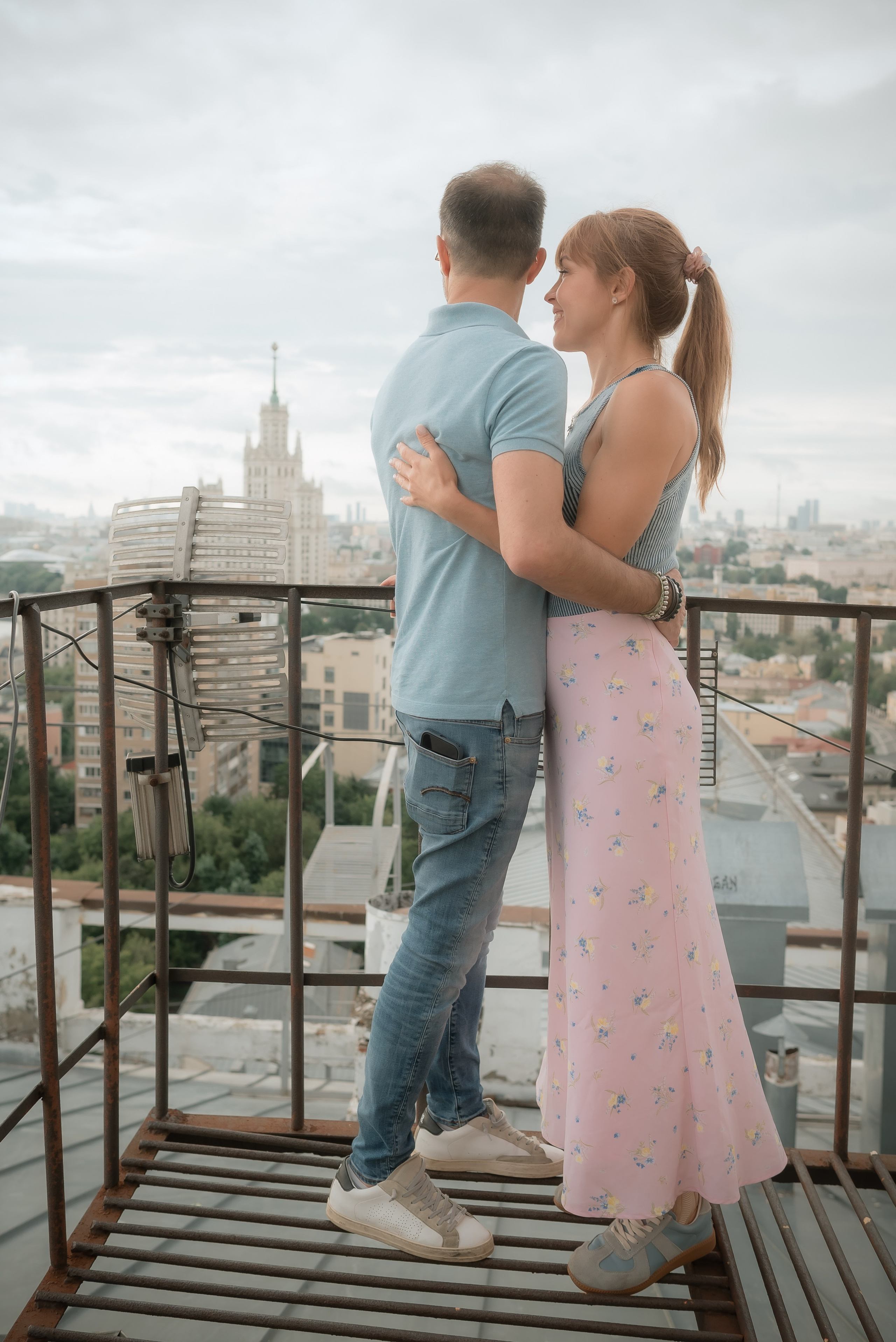Шары и Крыша. Фотограф Карина Шарова Москва