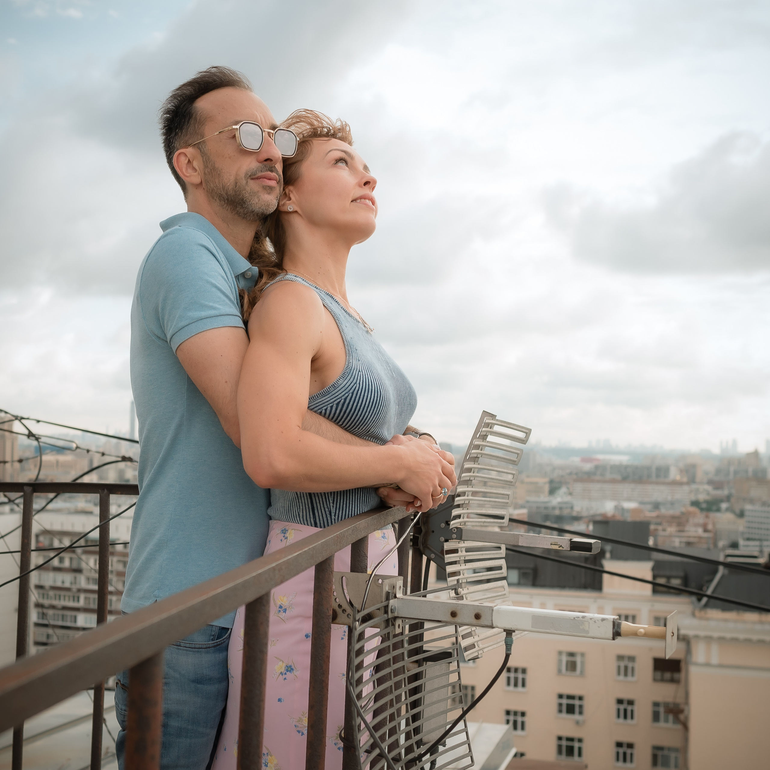 Шары и Крыша. Фотограф Карина Шарова Москва
