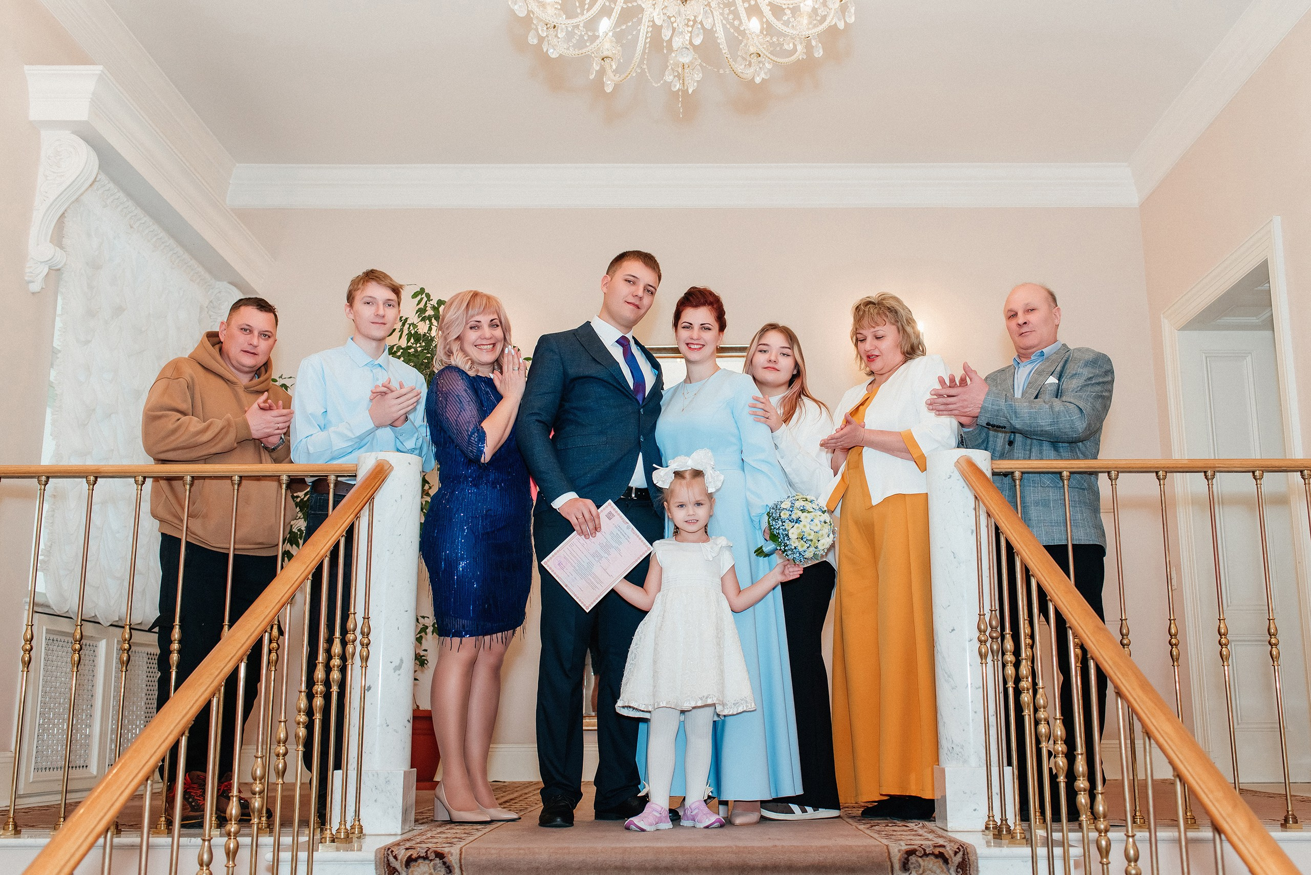 Евгения и Владислав. Регистрация в Пушкине. Семейный и Свадебный фотограф. Санкт-Петербург. Пушкин