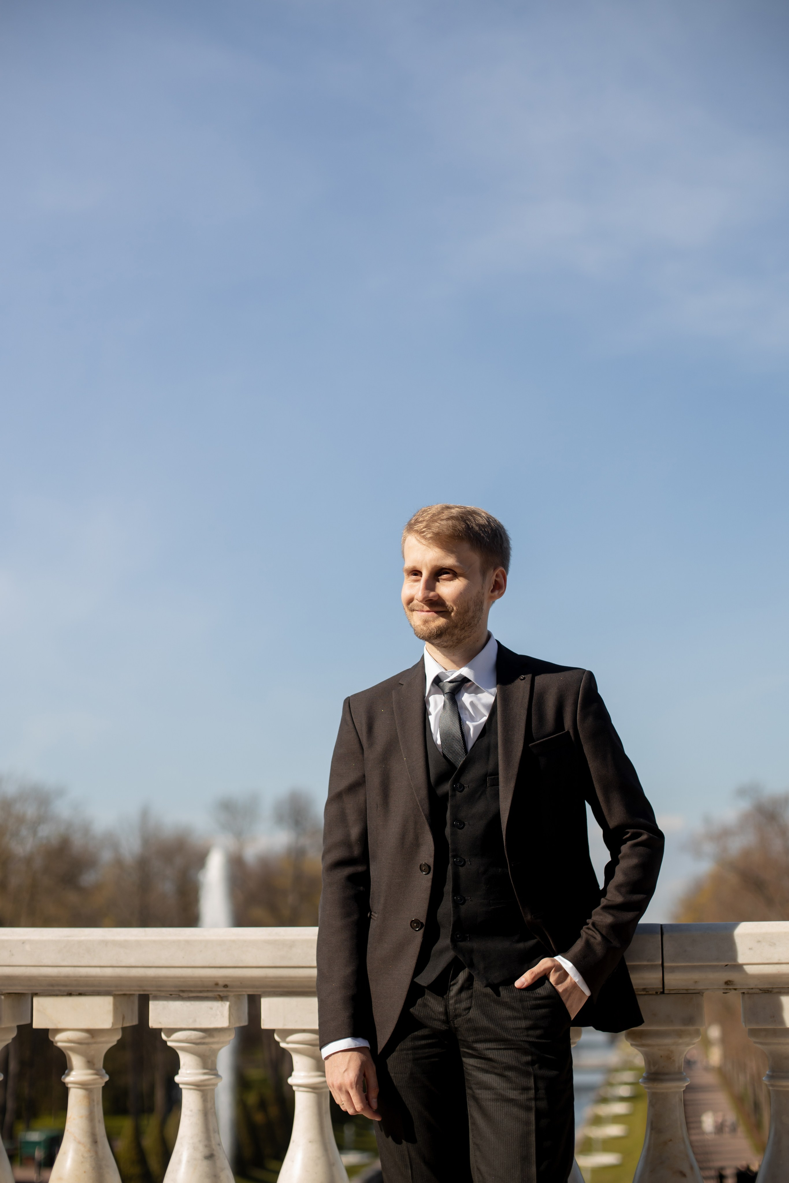 Петергоф / ЗАГС + прогулка. Свадебный и семейный фотограф в Москве Диана Левченко