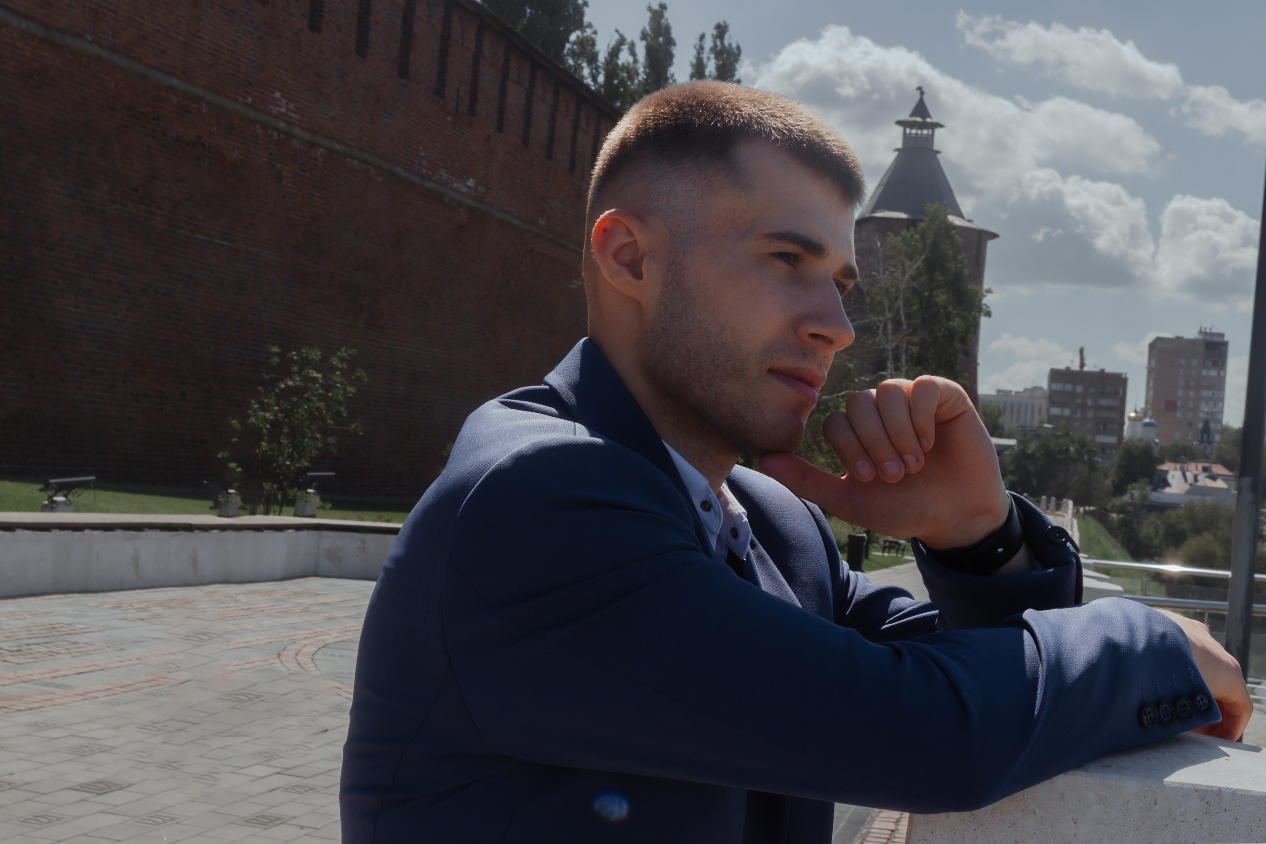 Свадебная прогулка около Нижегородского кремля. Свадебный фотограф и фотограф Love-Store в Нижнем Новгороде Анастасия