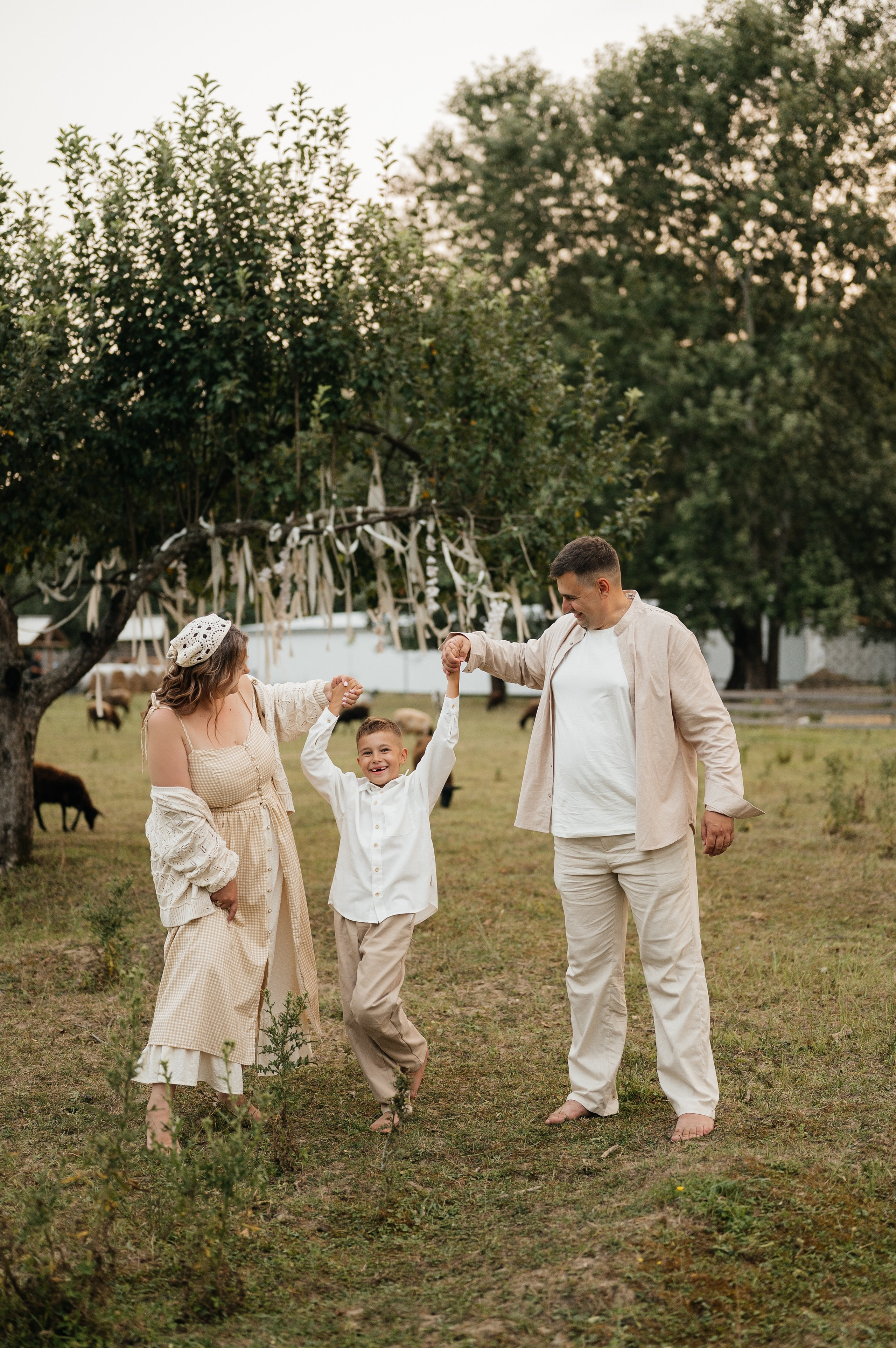 Семейная фотосессия на ферме. Свадебный и семейный фотограф в Краснодаре Алина Мельник