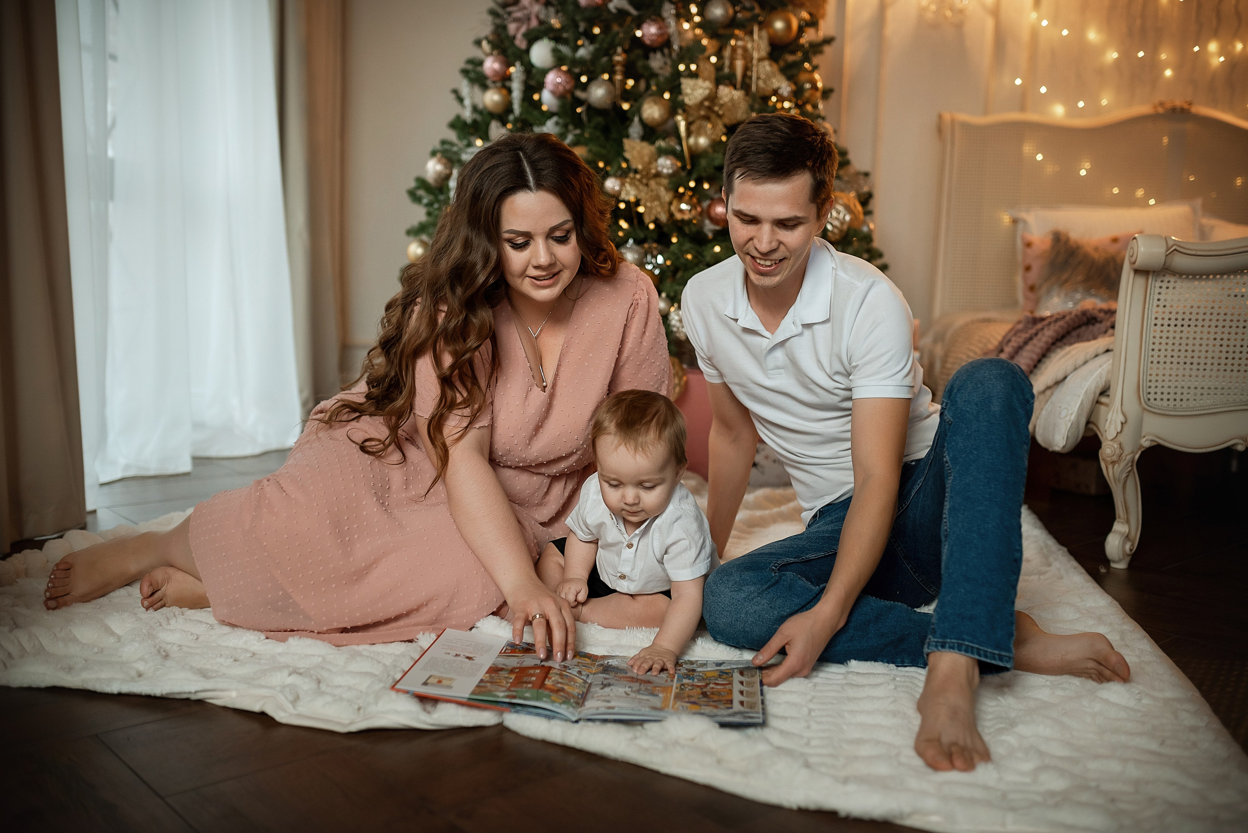 Новогодняя истори Серёжи, Сони и Миши. Семейный фотограф в Ростове-на-Дону Татьяна Литвинова