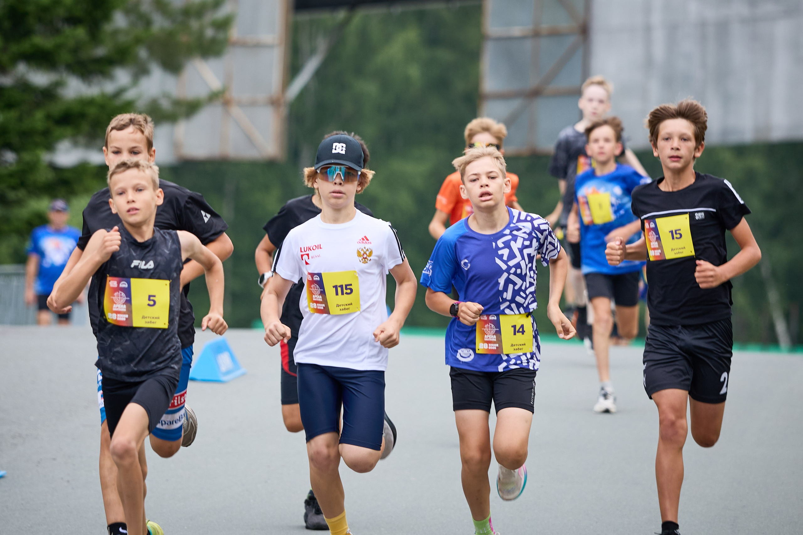 Забег Арена Биатлона 28.06.26. Фотограф в Новосибирске Алена Скокова
