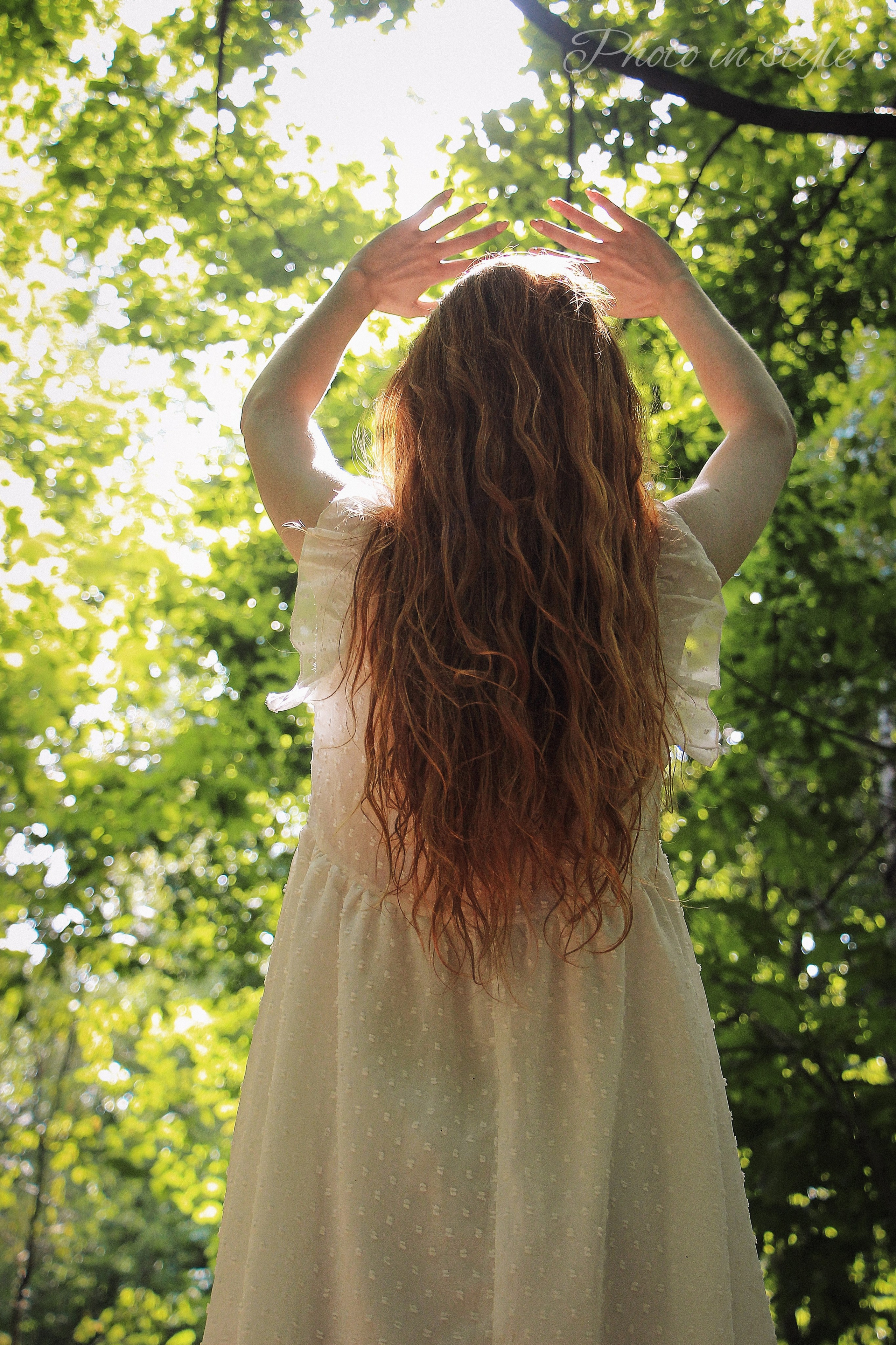 Фотосессия в парке-Анастасия