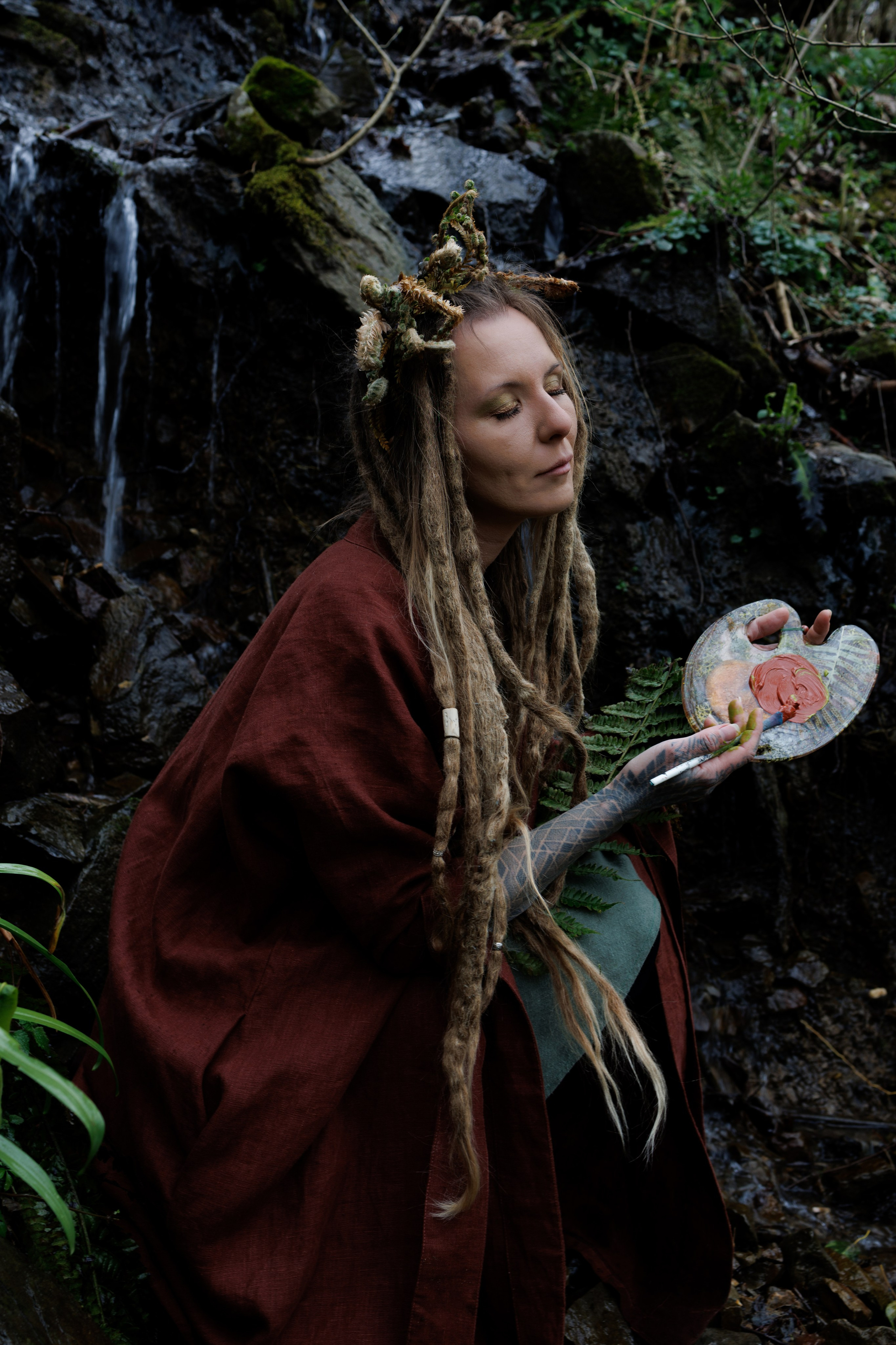 Индивидуальная фотосессия для художницы Вероники Самариной