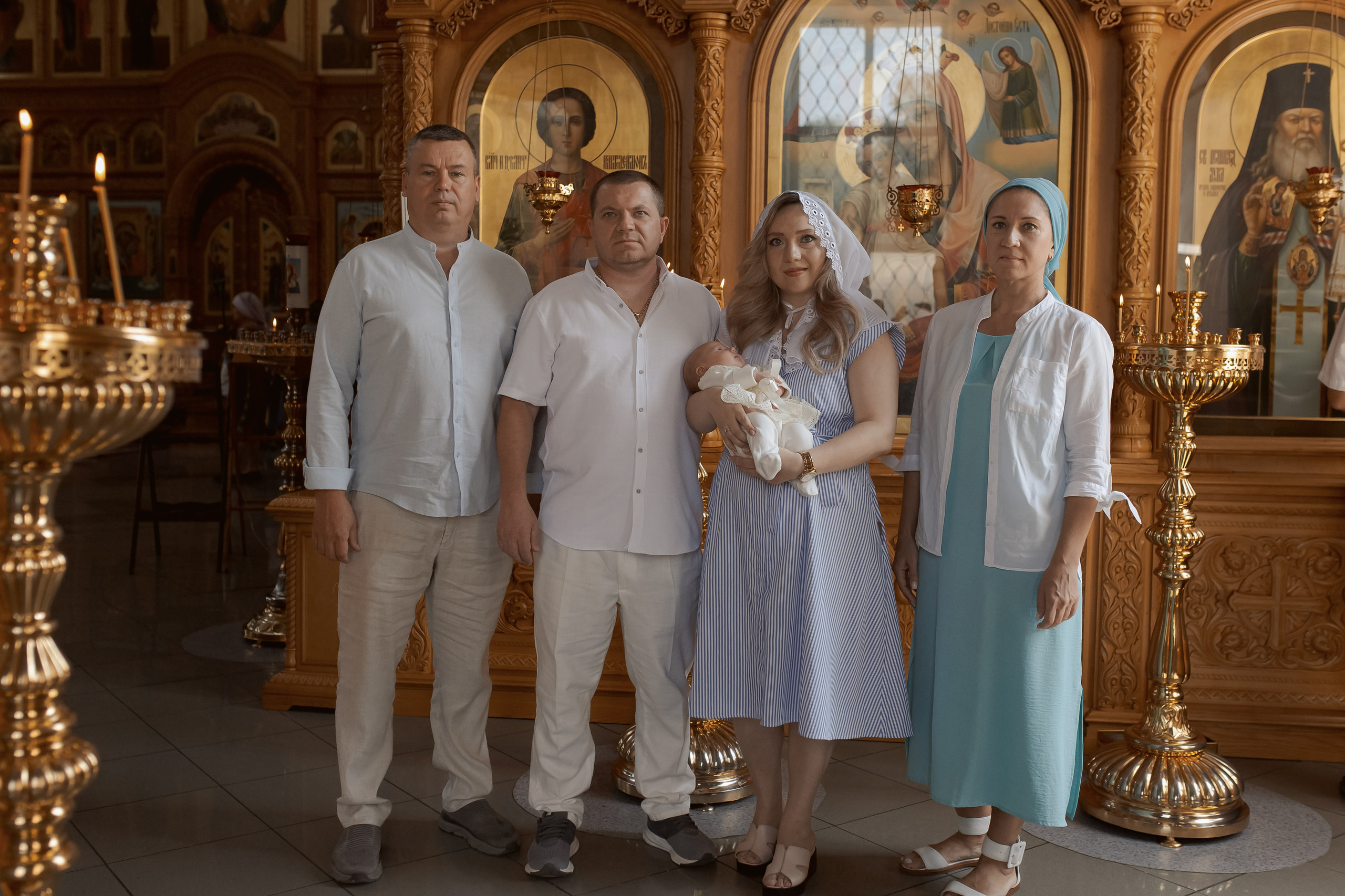 Крещение Алисы. Фотограф на Крещение и Венчание в Ташкенте