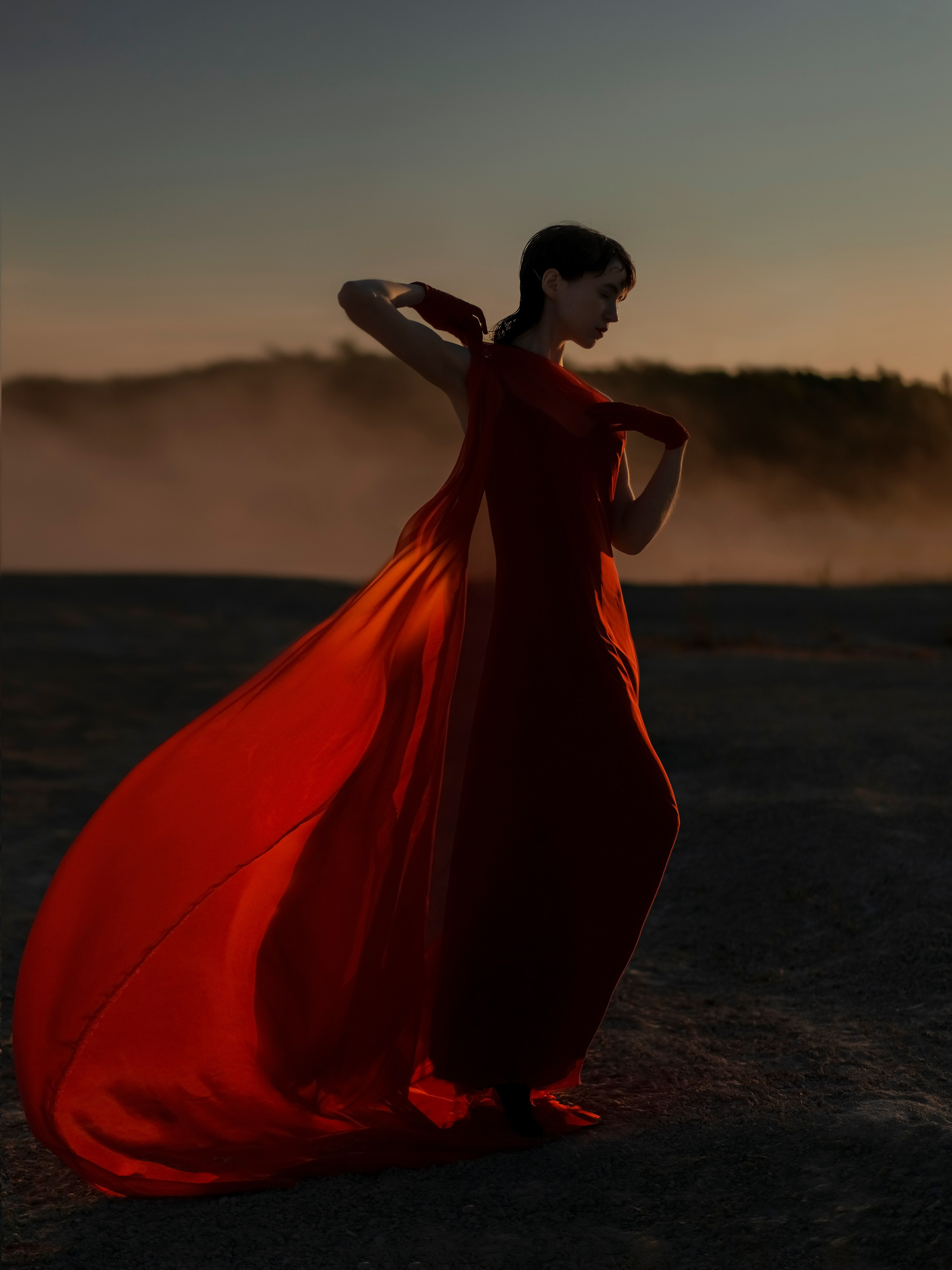 На закате. Творческий фотограф Ирина Баландина.  Санкт-Петербург, Мурманск