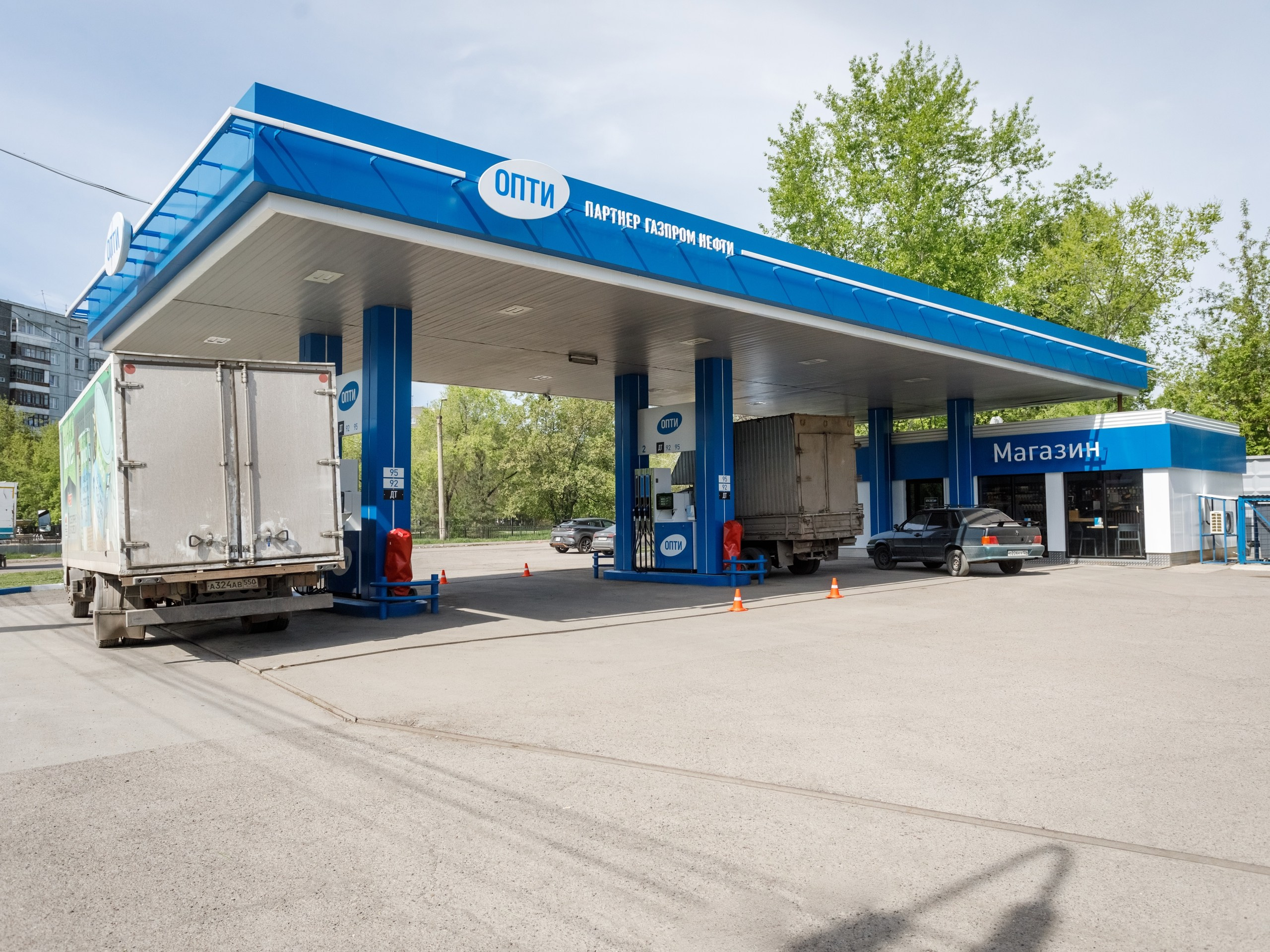 Опти АЗС. Газпром нефти