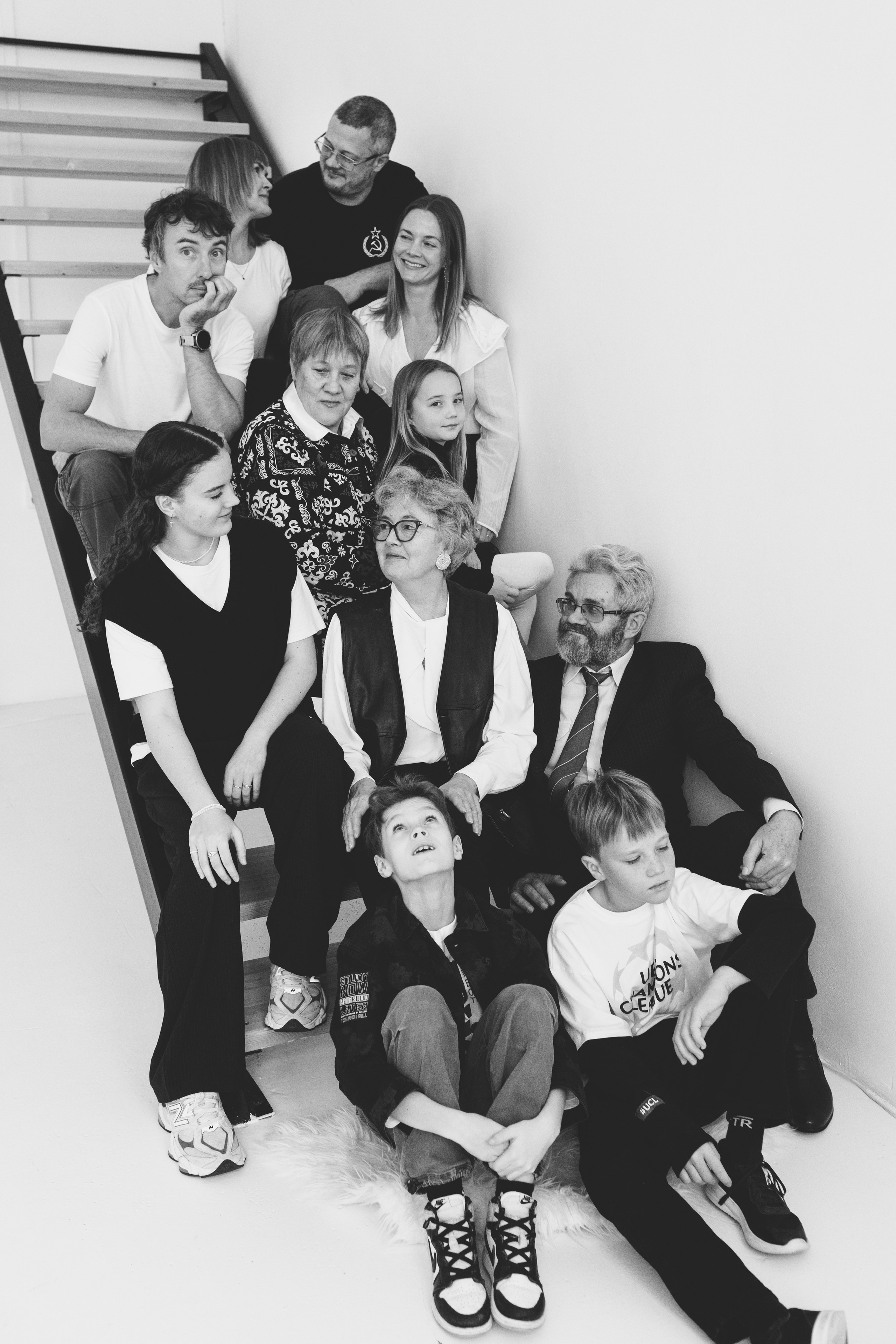 Фотосессия для большой семьи. Портфолио