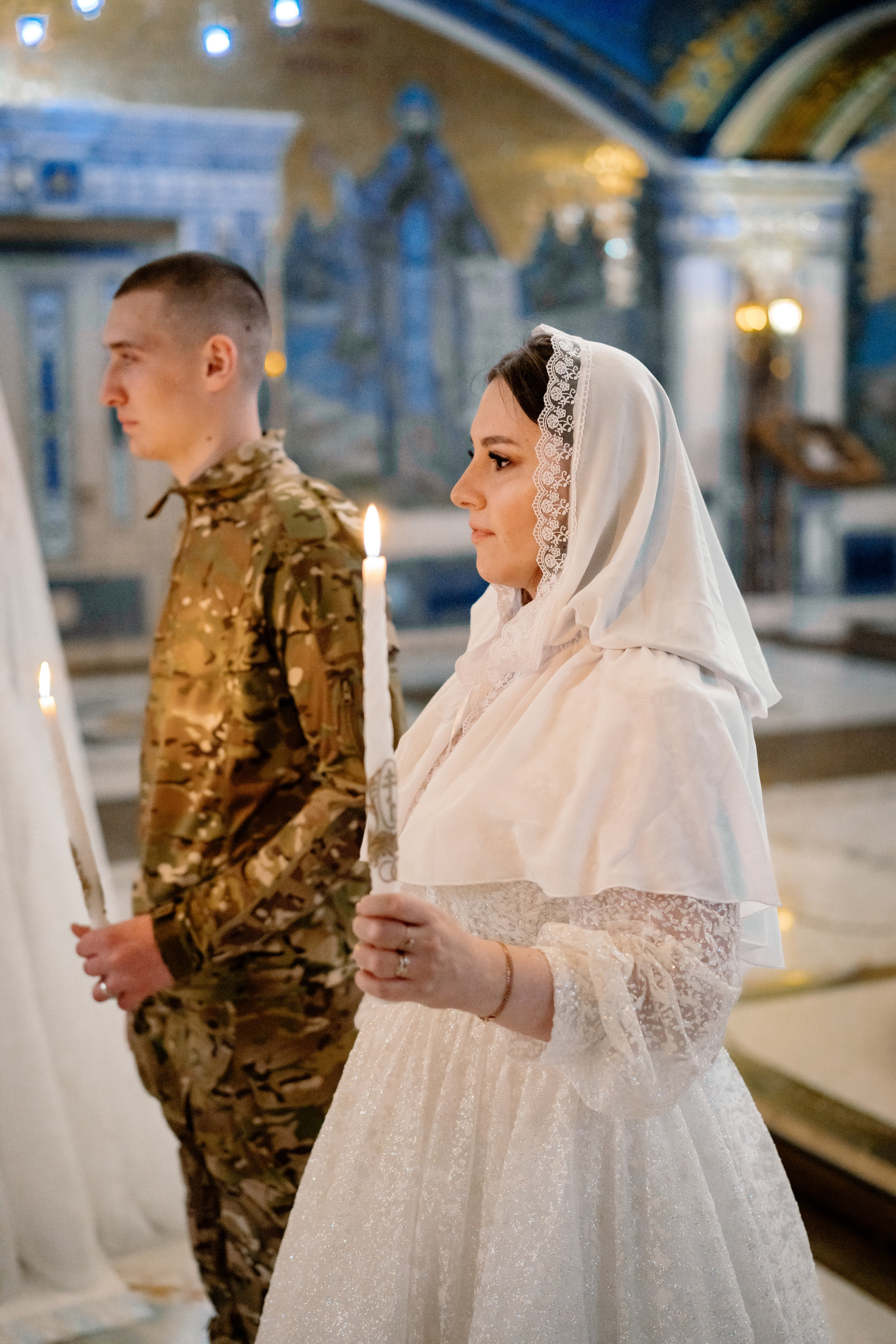 Венчание в Главном храме вооруженных сил (Патриот). Семейный фотограф Одинцово Москва Наталия Черенкова