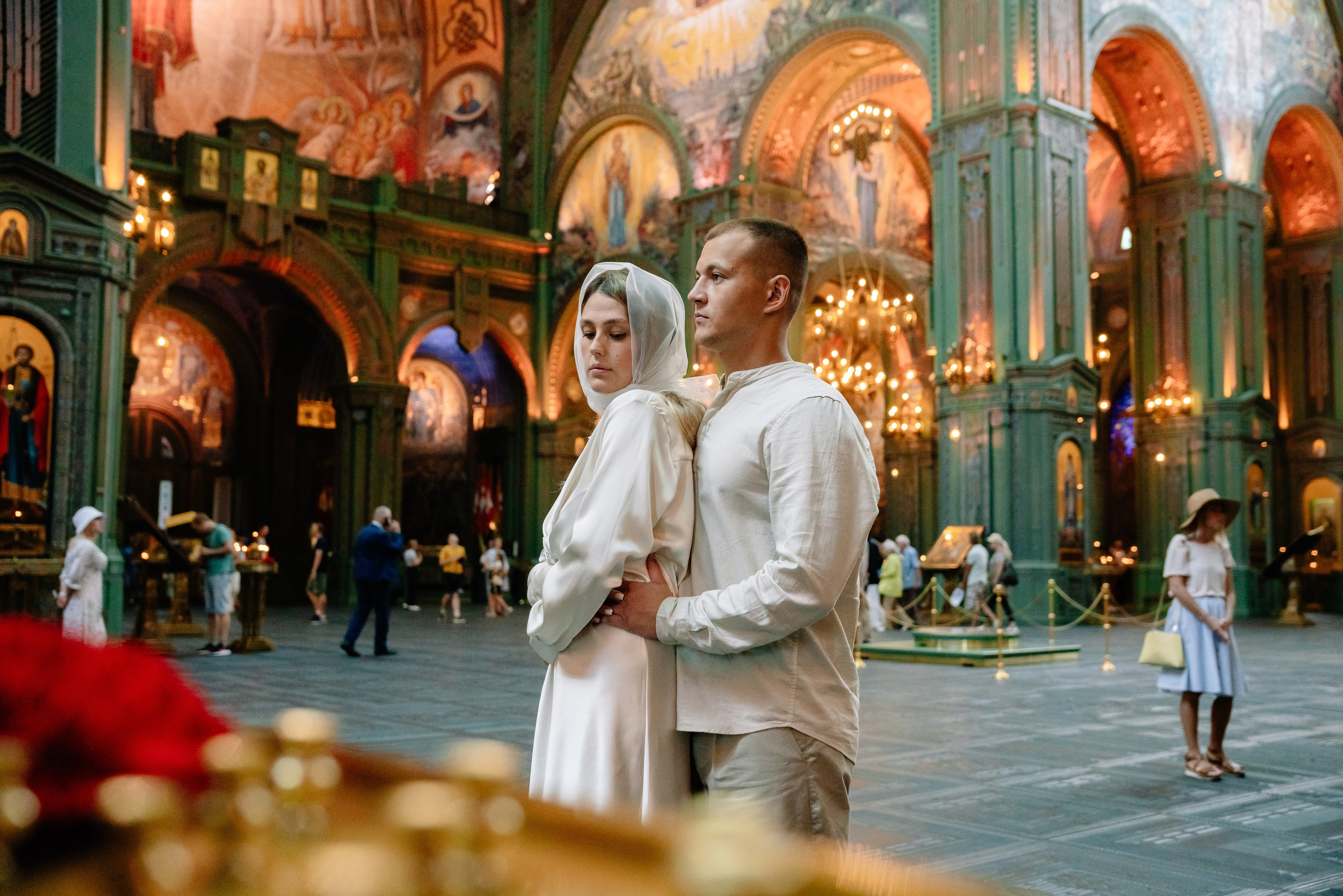 Венчание Анастасии и Максима (Патриот). Семейный фотограф Одинцово Москва Наталия Черенкова