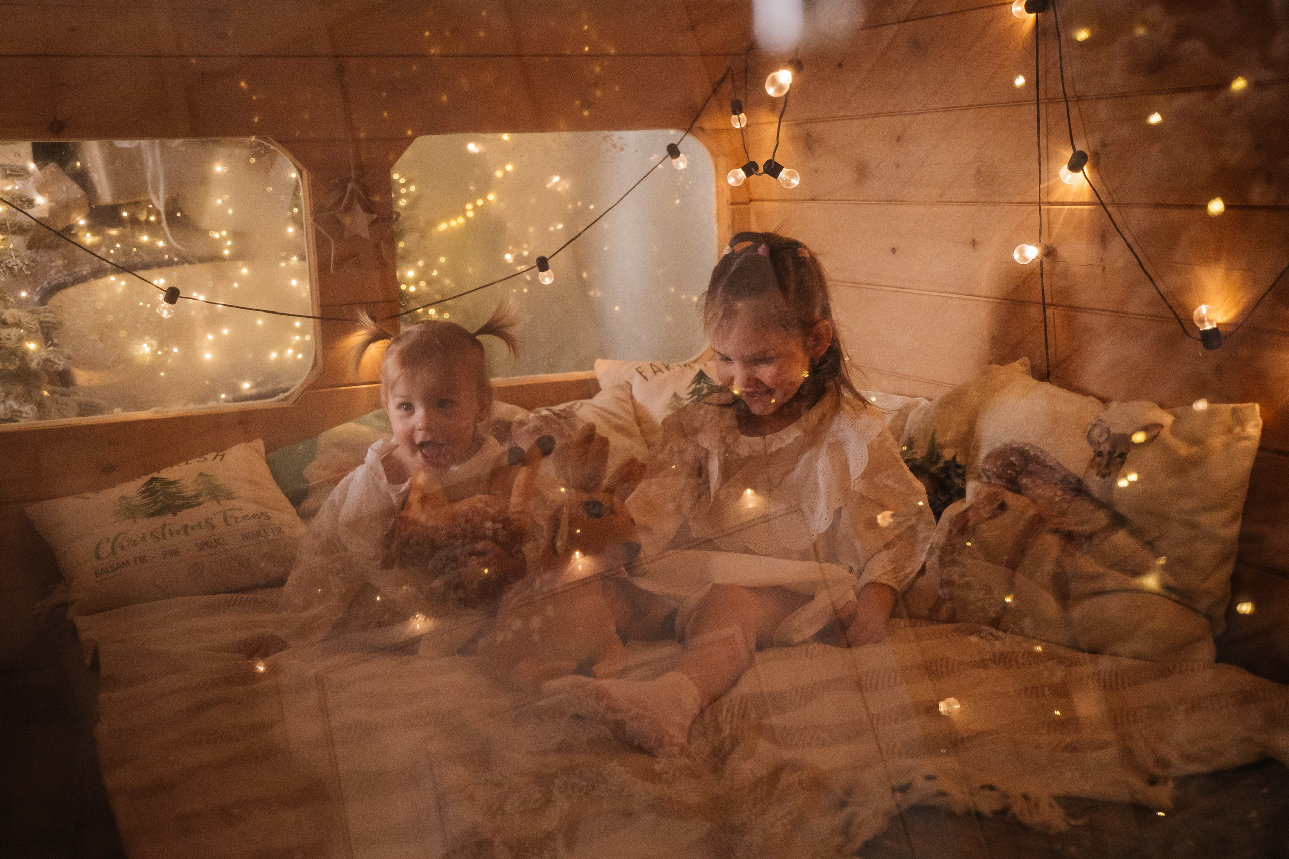 Новогодняя история двух принцесс. Свадебный и семейный фотограф в Новосибирске Синицына Наталья