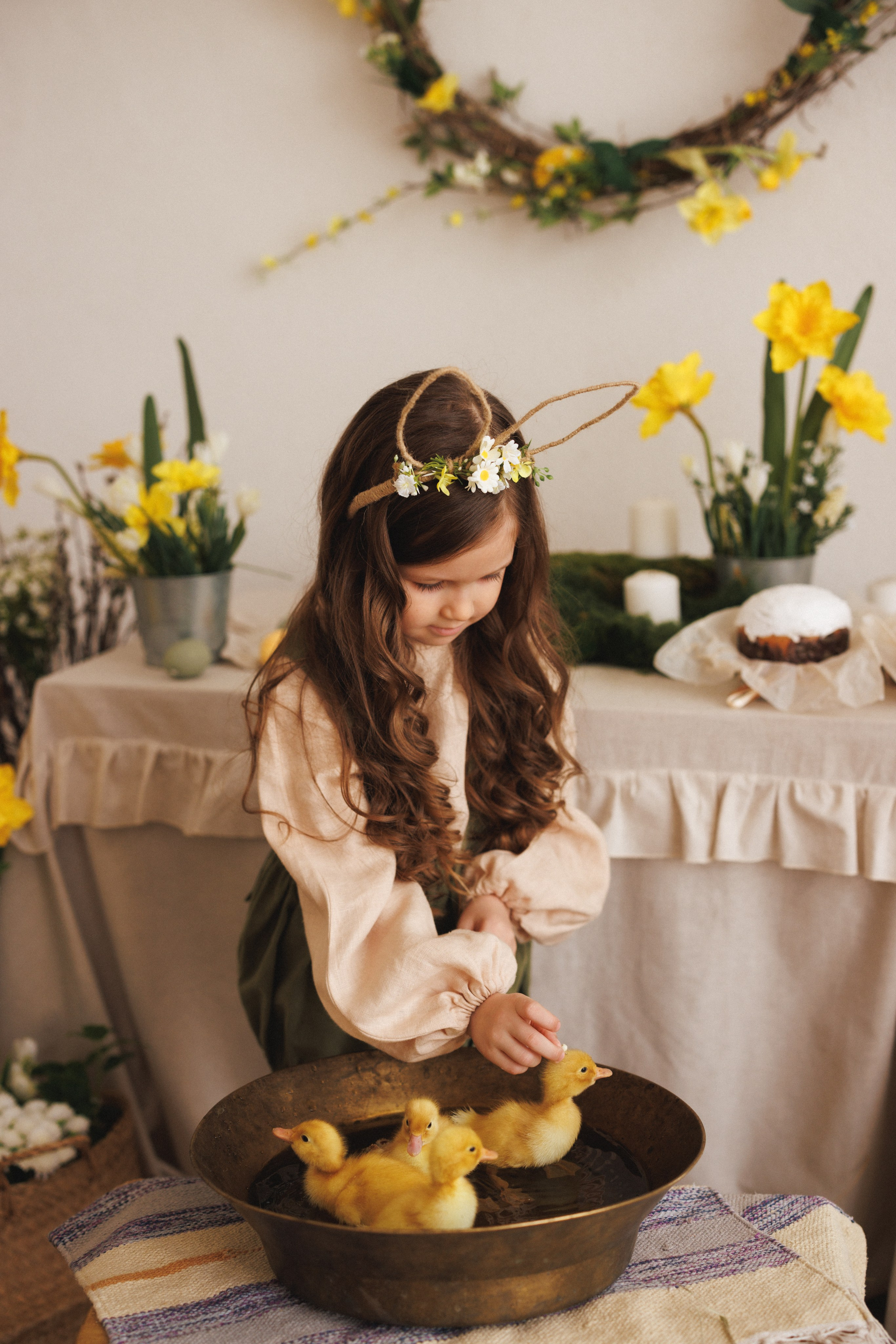 Пасхальная фотосессия в фотостудии «Mestone». Семейный и детский фотограф в Краснодаре Анна Трашкова