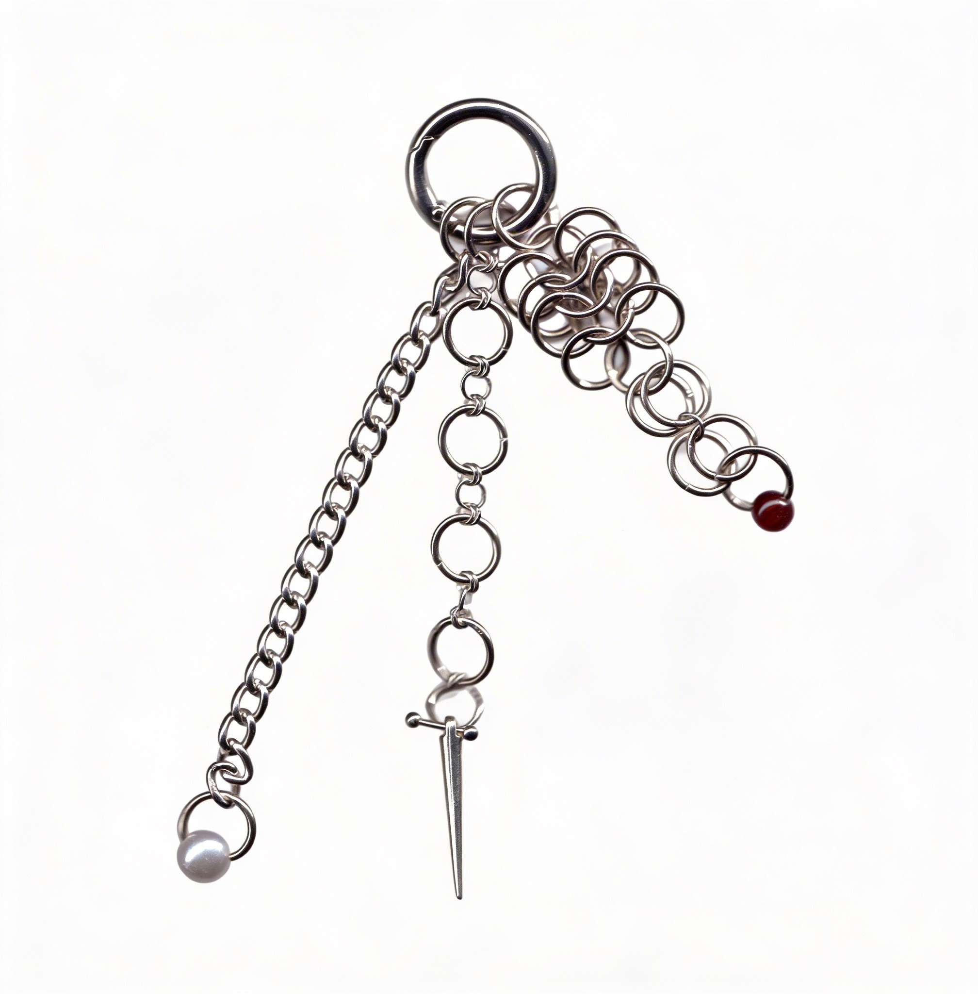 Обвесы на сумку из кольчуги. Украшения из кольчуги в Москве Соня Спросонья