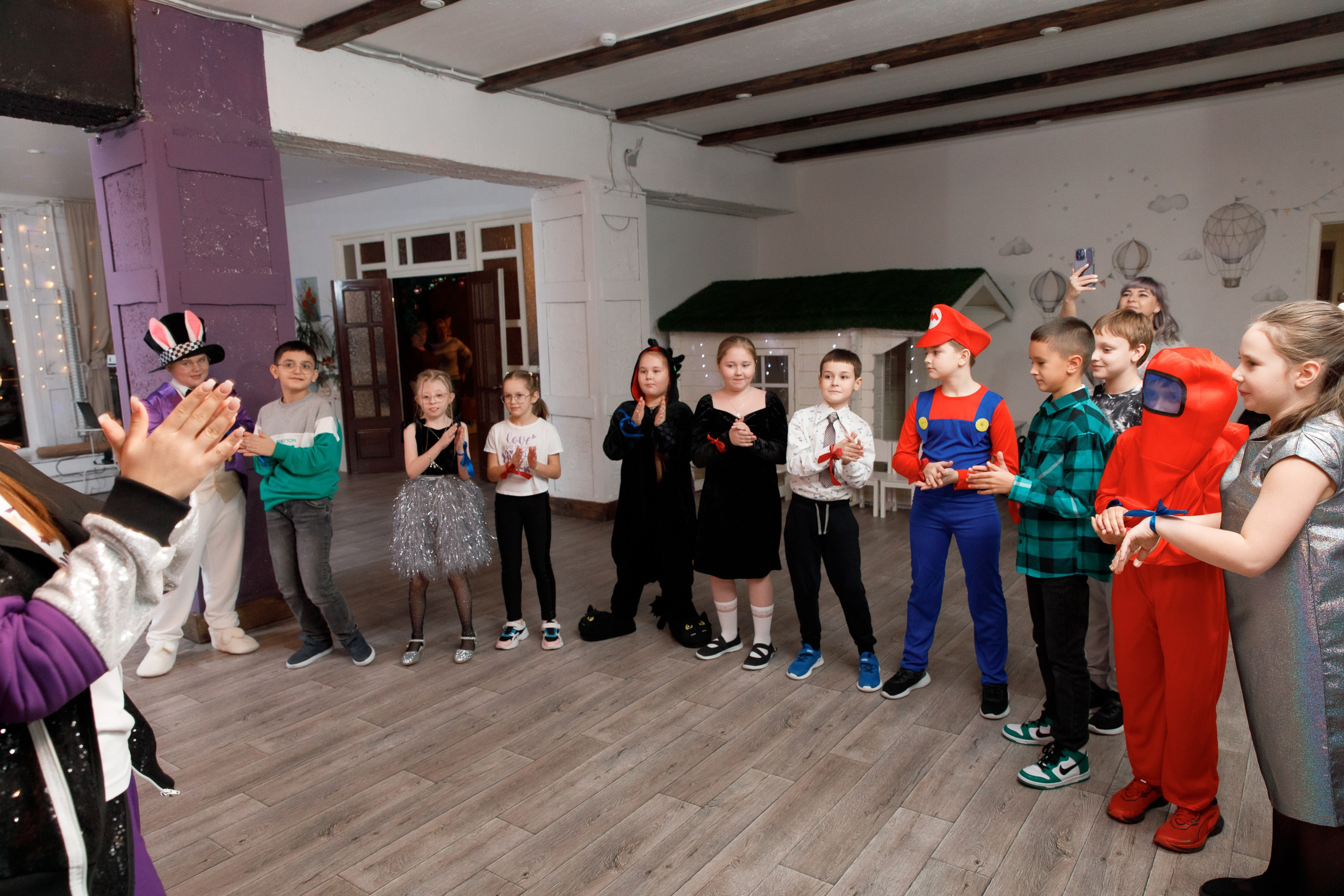 Школа «Кристалл» | Новогодняя программа. Свадебный, семейный и школьный фотограф в Сызрани Максим Баталов