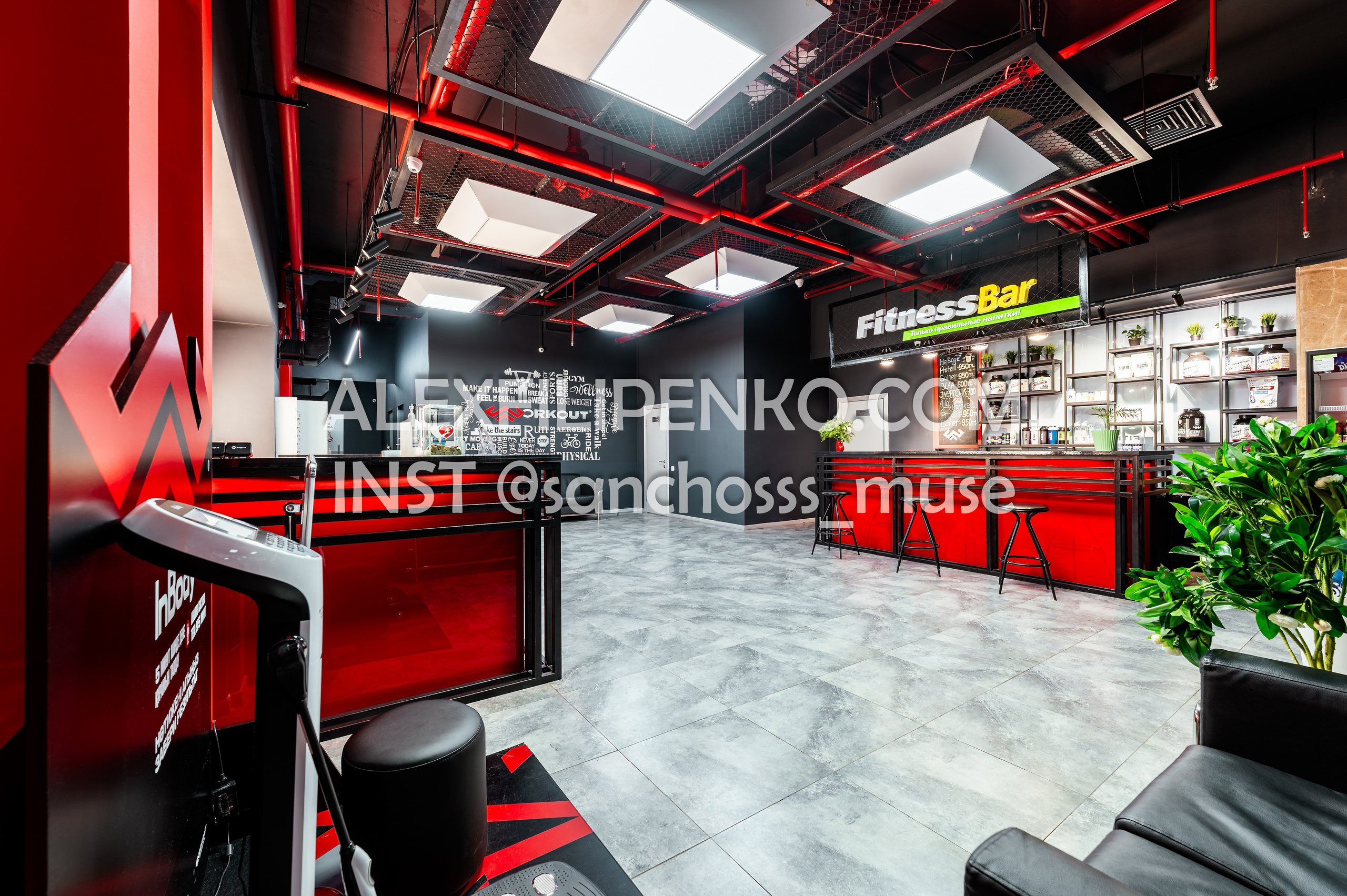WORKOUT Достык 18. Фотограф интерьера недвижимости и архитектуры в Астане