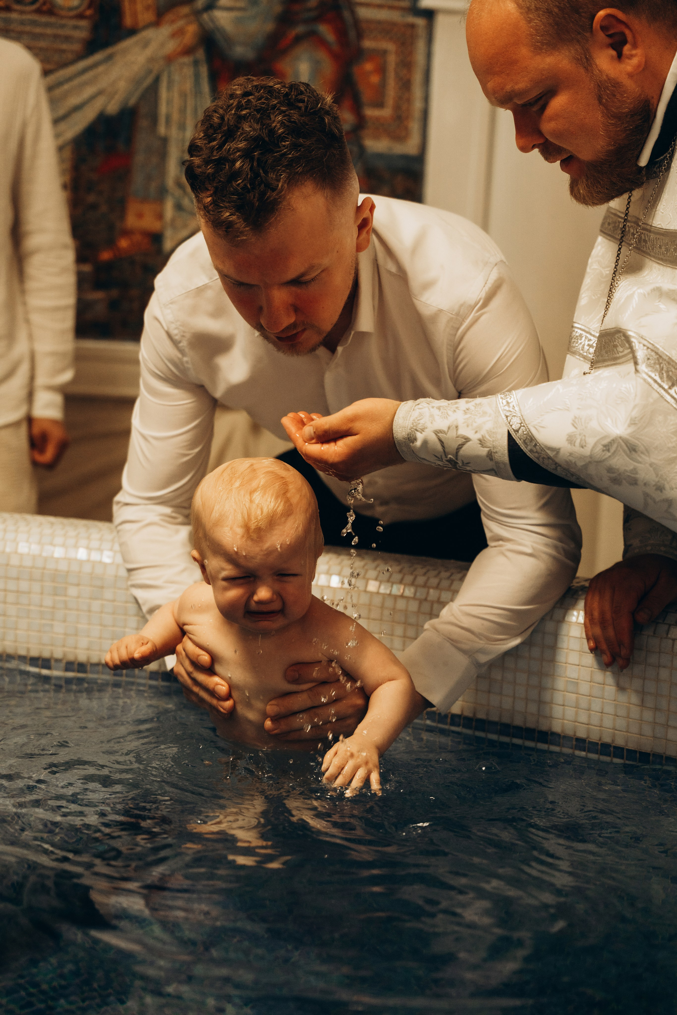 Крещение Тёмы. Фотограф Мария Миллс | Минск