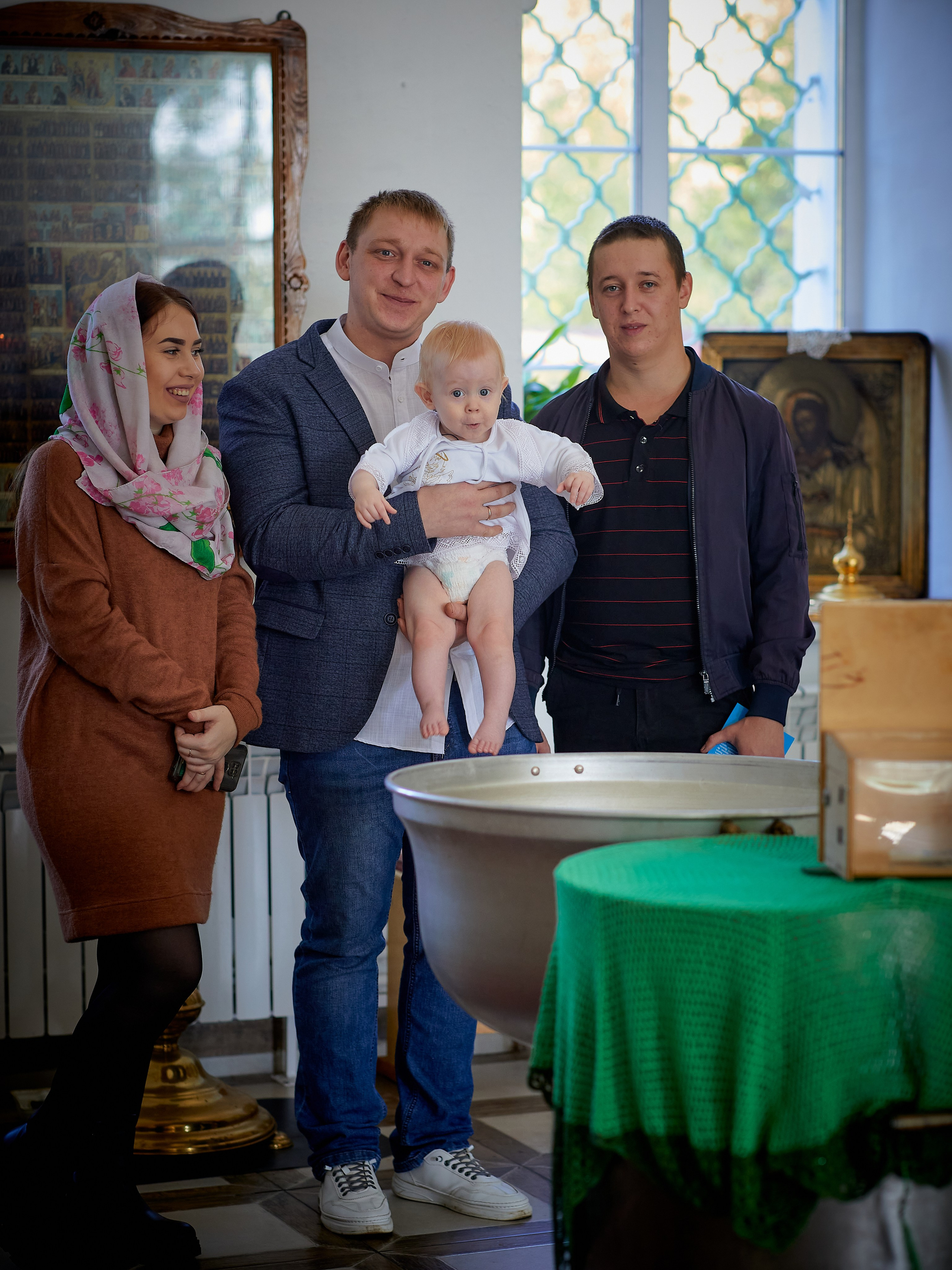 Крещение Сонечки. Семейный и детский фотограф в Ярославле Юлия Галашина