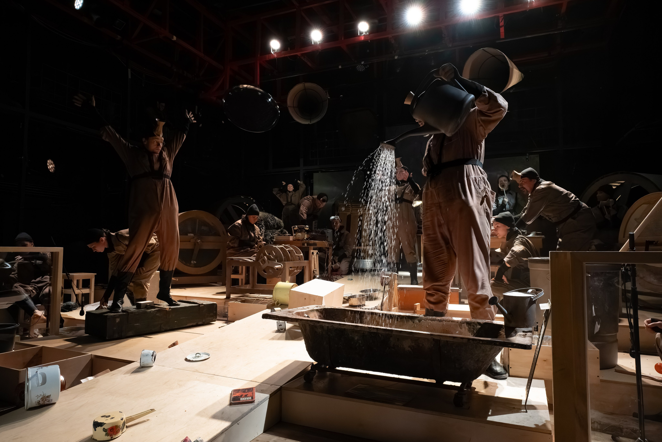 Театр Маяковского: Сон в русскую ночь. Сайт фотографа Сергея Абрамова