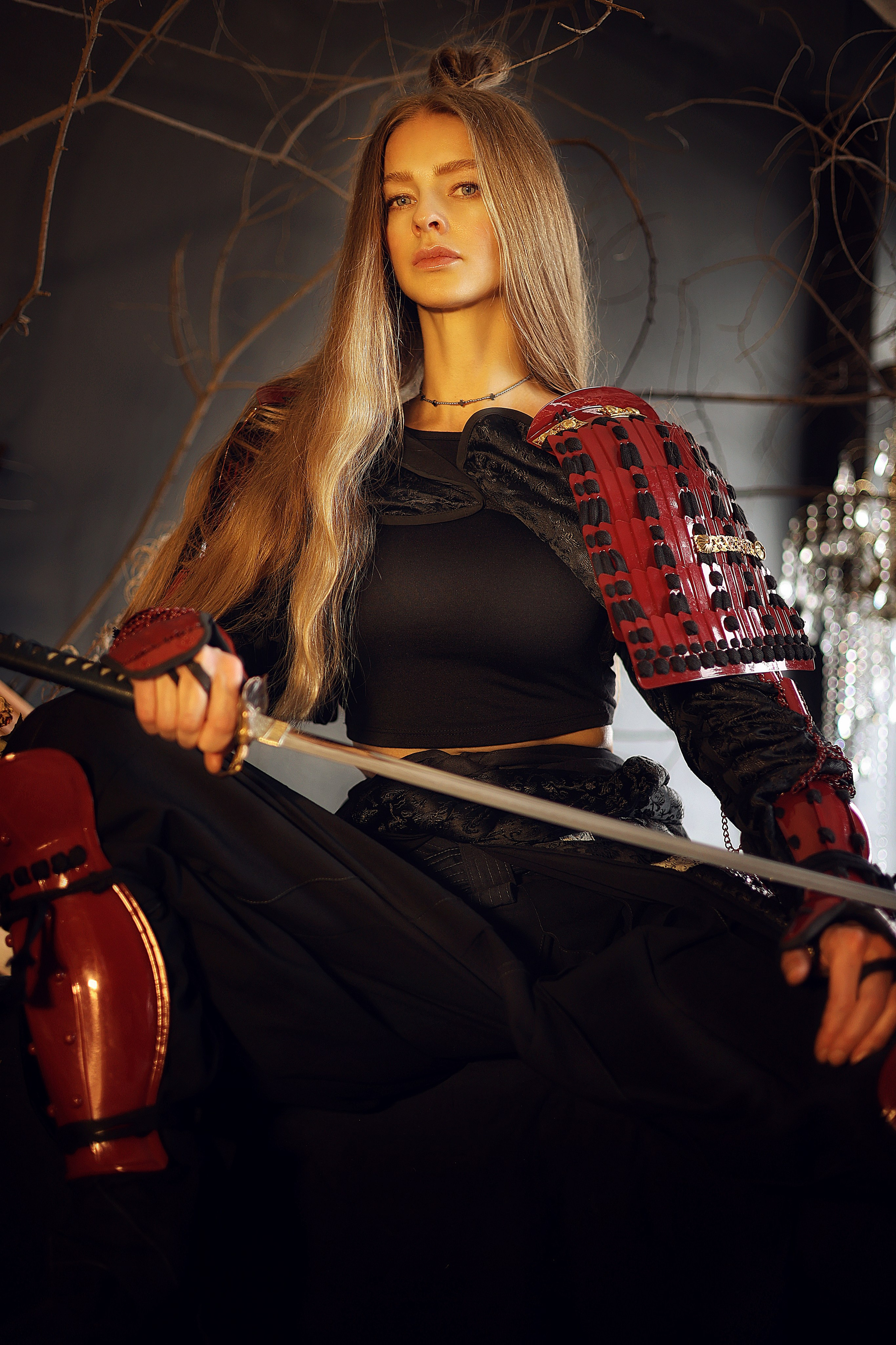 Последний самурай в самурайских доспехах с катаной. Эксклюзивный фотограф японских сказок в Екатеринбурге