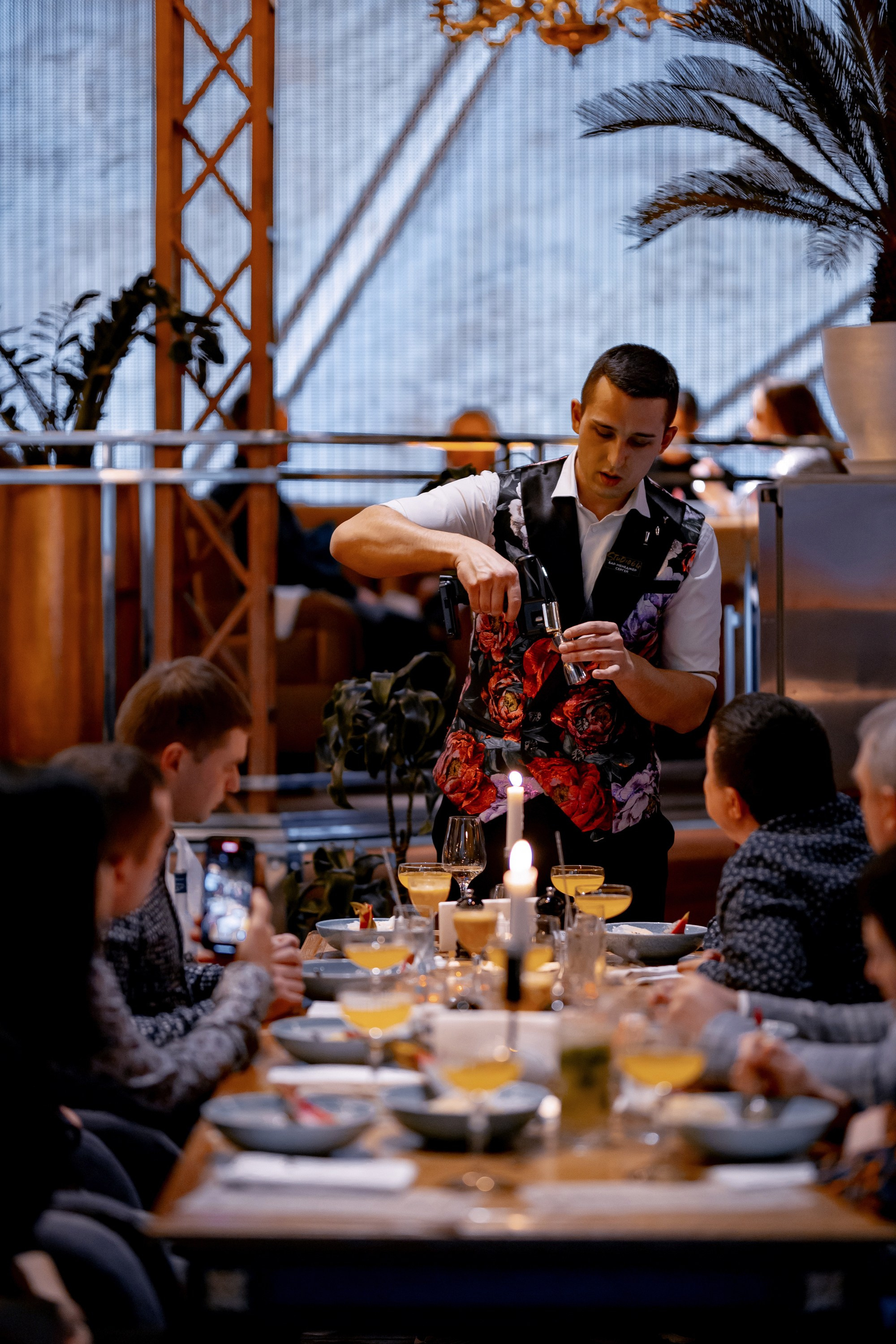 Коктейльный гастроужин Russian Panazia в Studio64. Главная