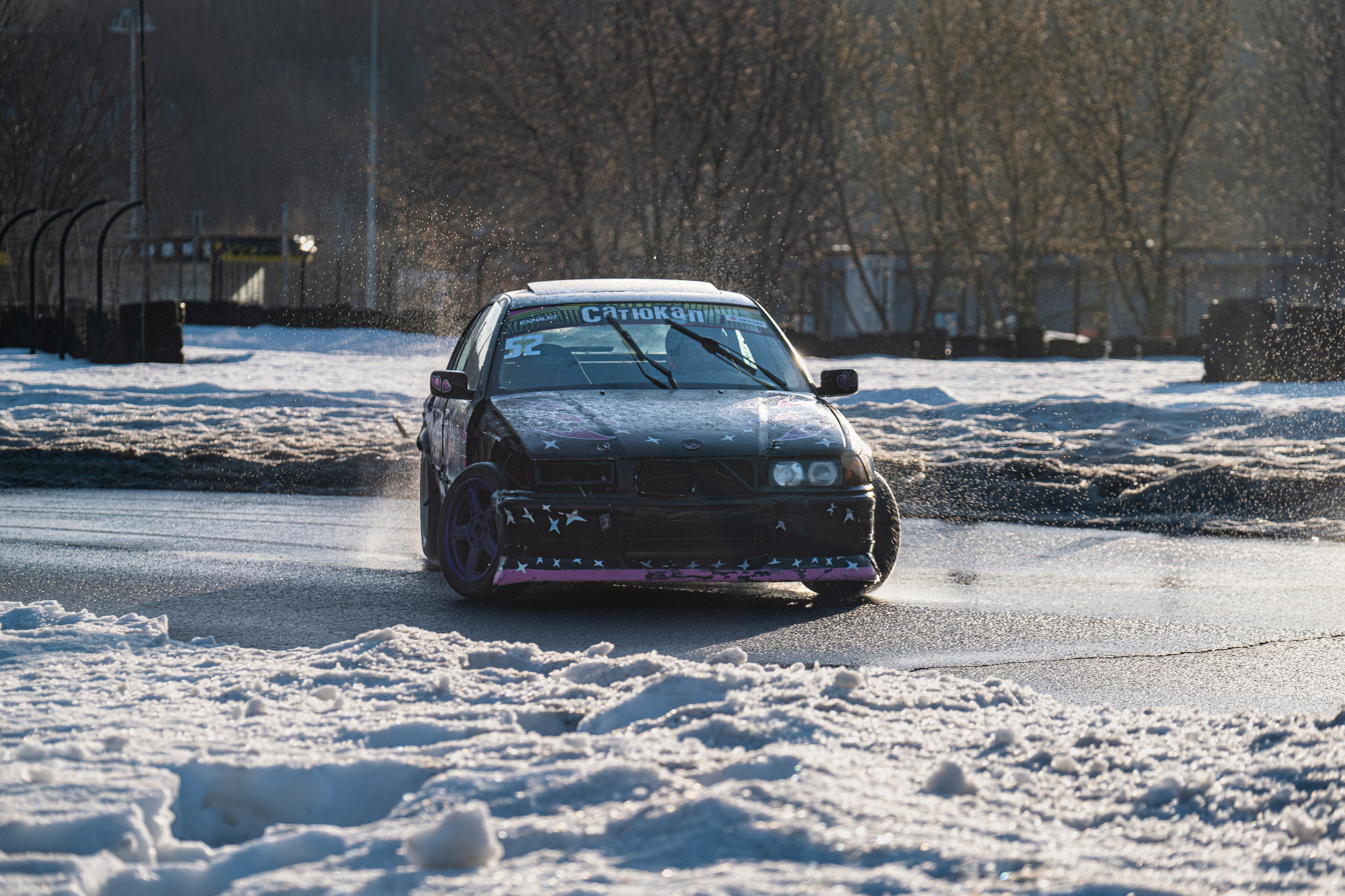 Спортивная автомобильная съемка. Malenkyia