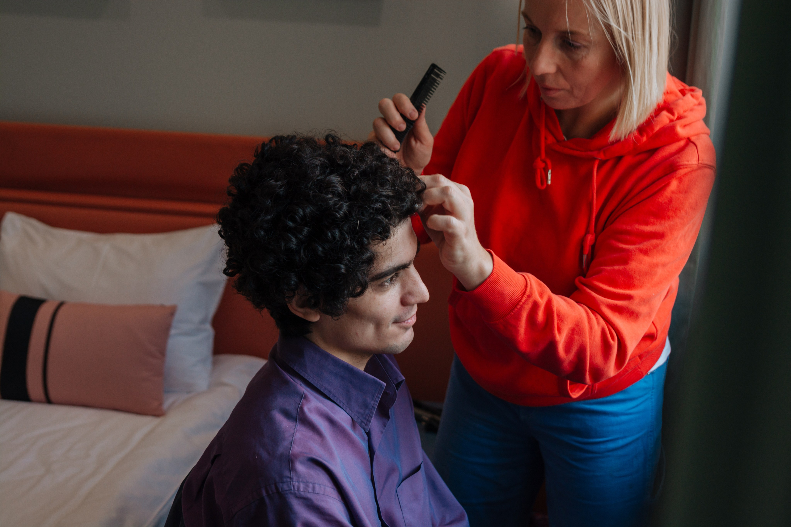 Пушкин в отеле «Оболенский». Съёмка ролика для конкурса. Портретный фотограф в Санкт-Петербурге Дмитриева Наталия