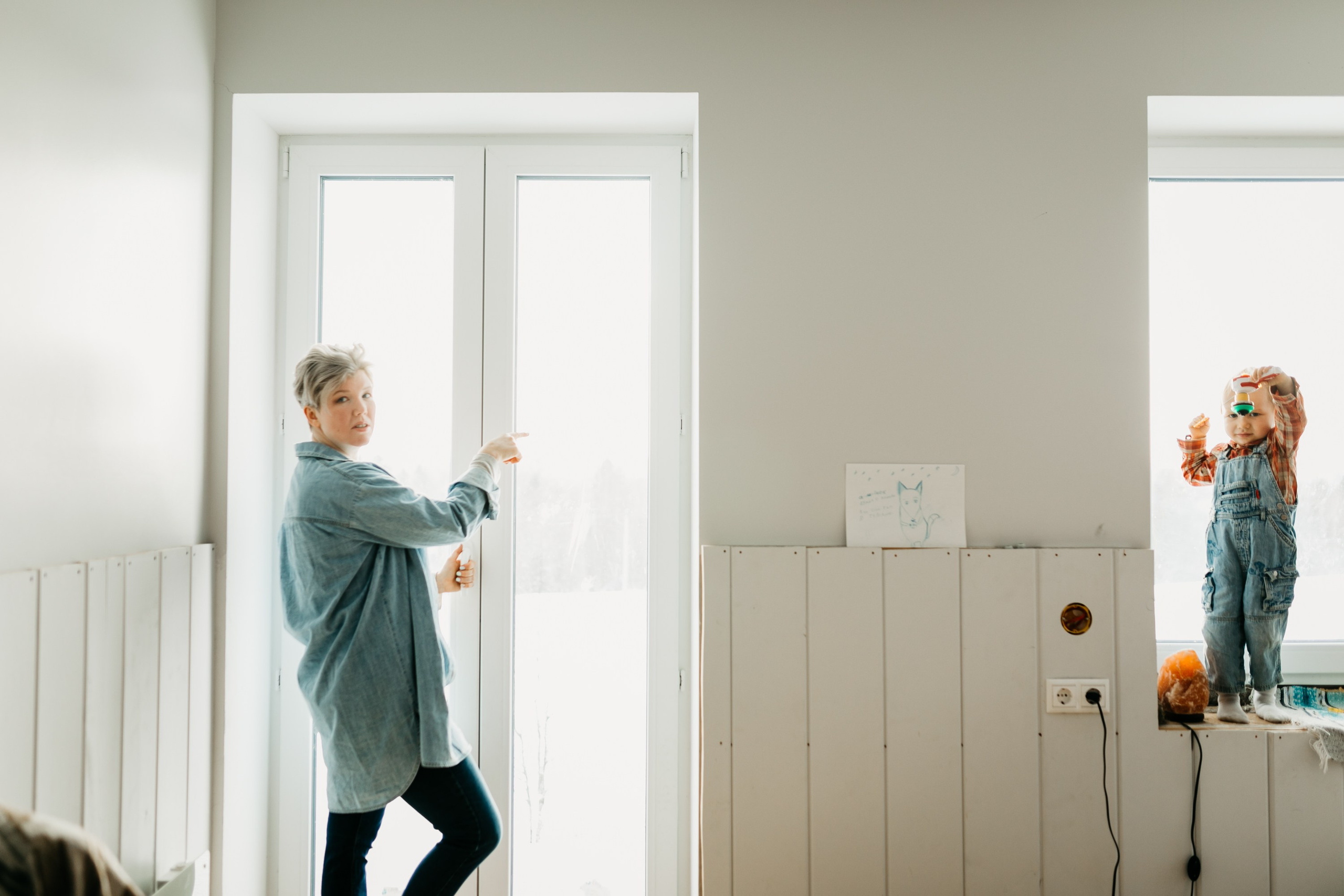 Рождественская Новогодняя Семейная Фотосессия дома. Семейный фотограф Маша Тимофеева | Москва