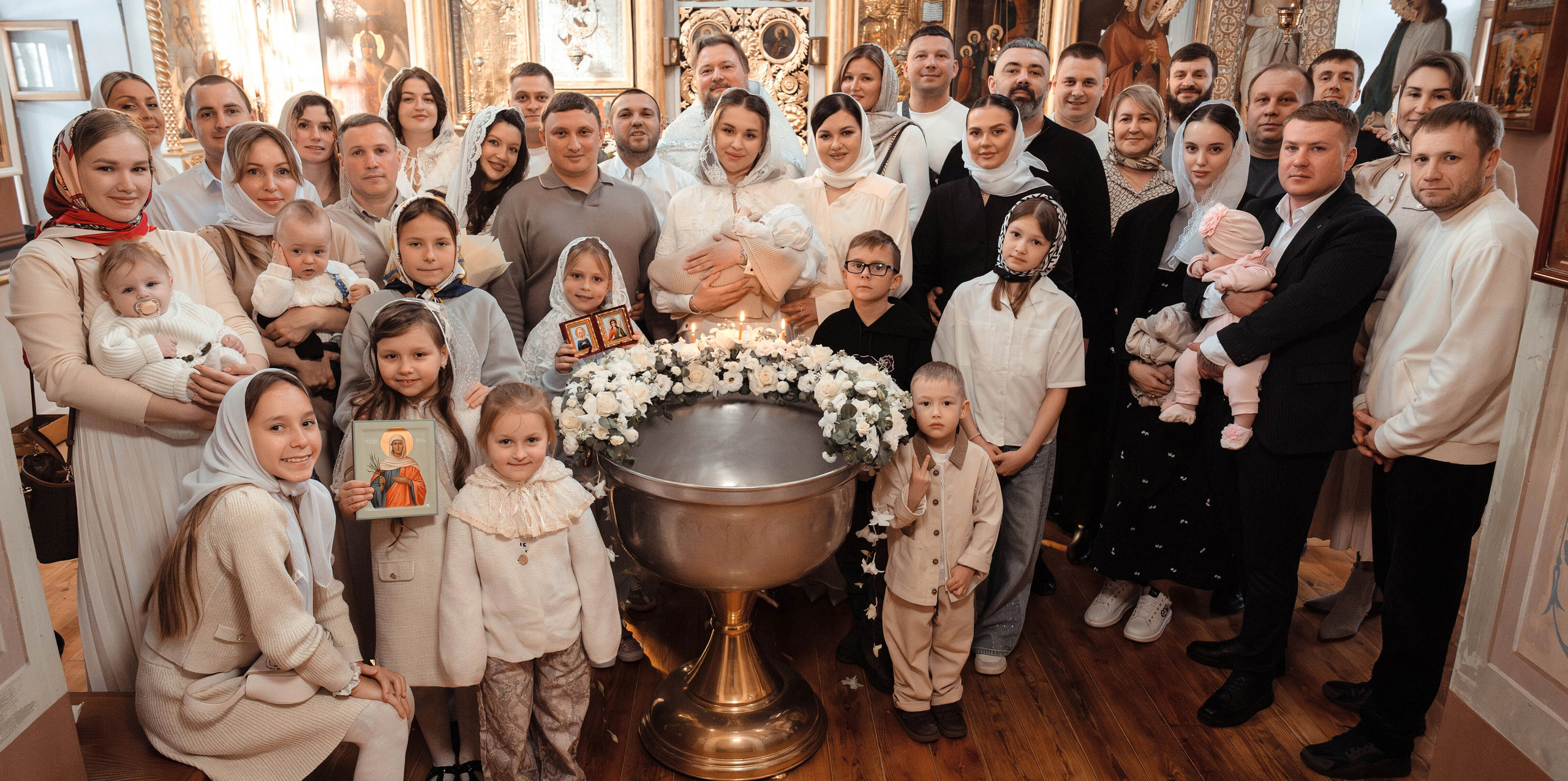 Храм Владимирской иконы Божией Матери в Куркине, крещение, фотограф на крещение