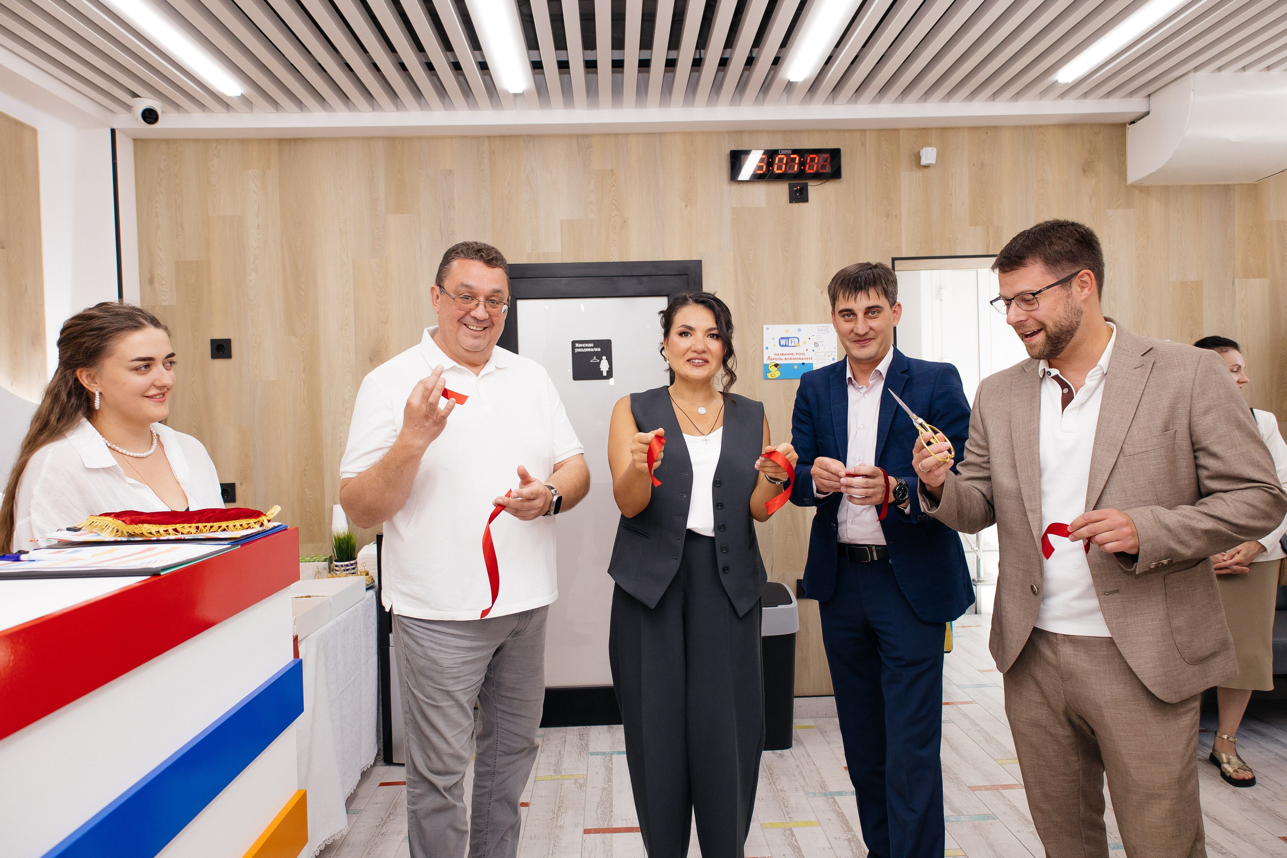 Открытие бассейна. Фотограф в Иркутске