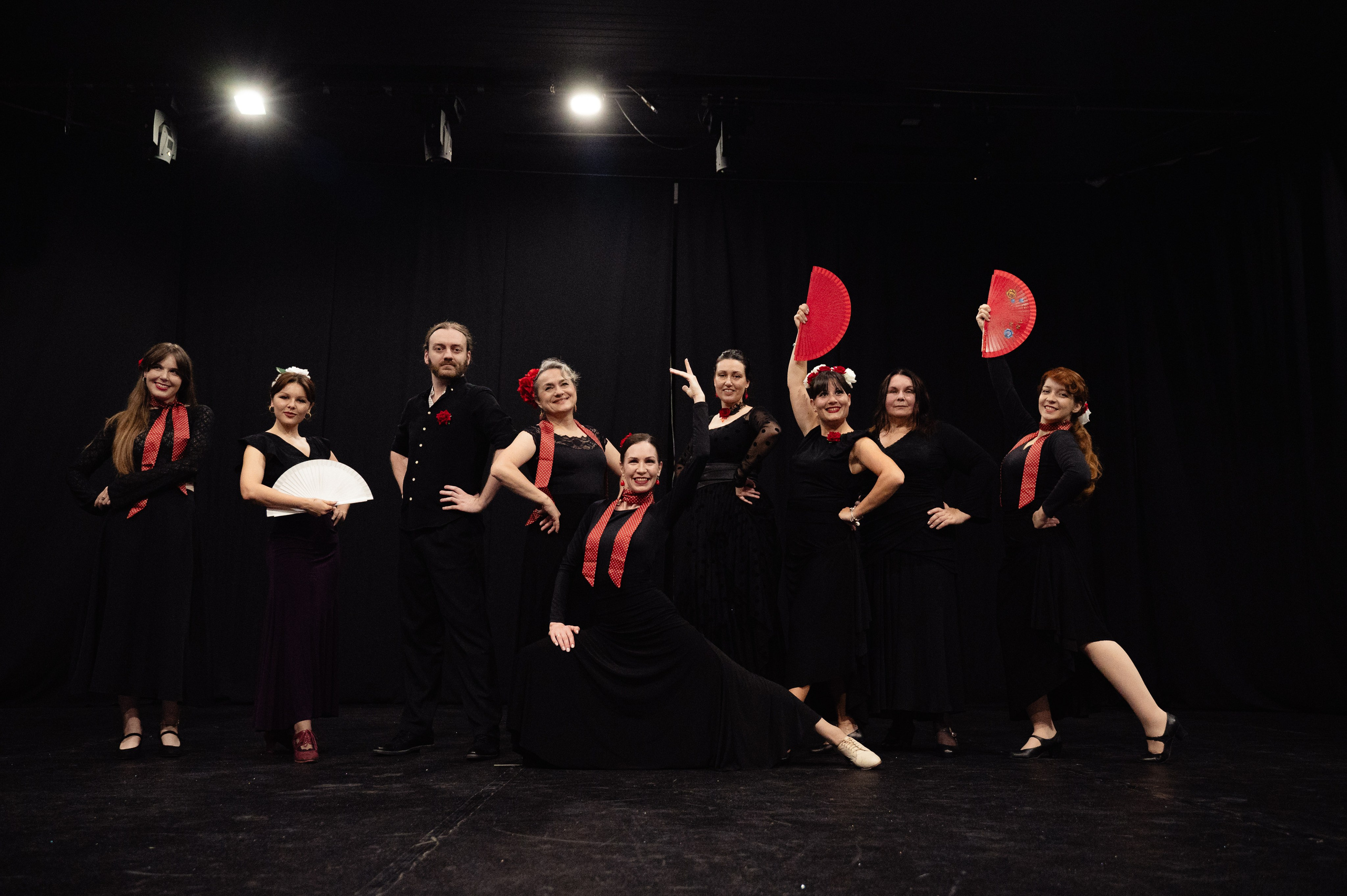 Концерт школы фламенко Los Tacones. Елена Чеснокова спортивный фотограф во Владимире и Белграде