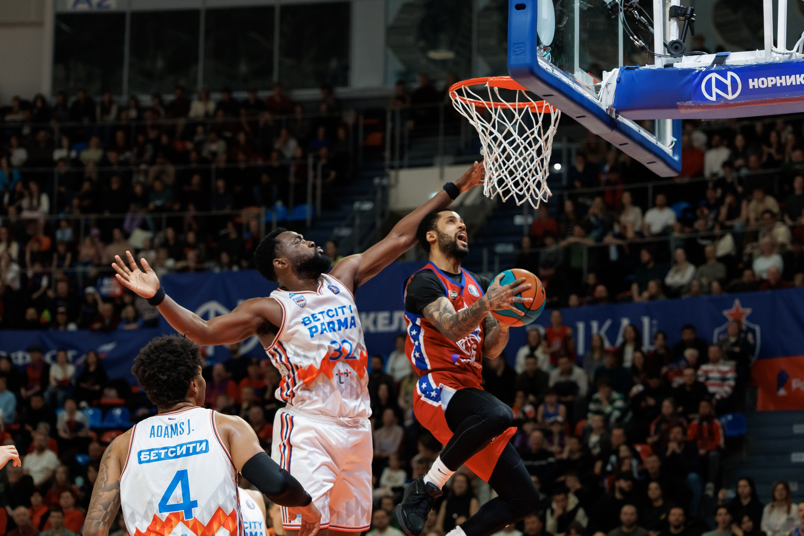 Баскетбол. ЦСКА — ПАРМА