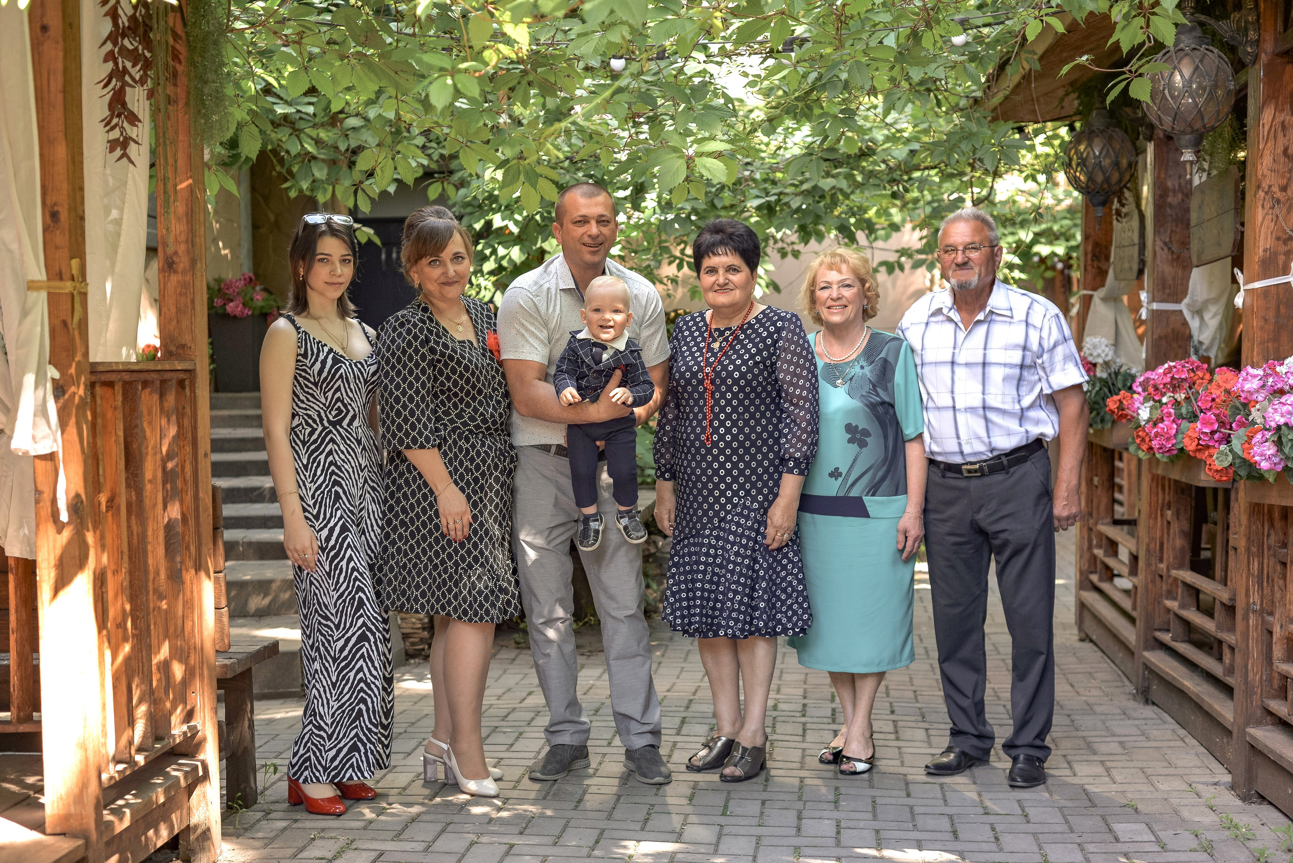 ДР Миша 1 годик, ресторан Форнели. Семейный и свадебный фотограф Галина Абакумова, фотосессии в Белгороде