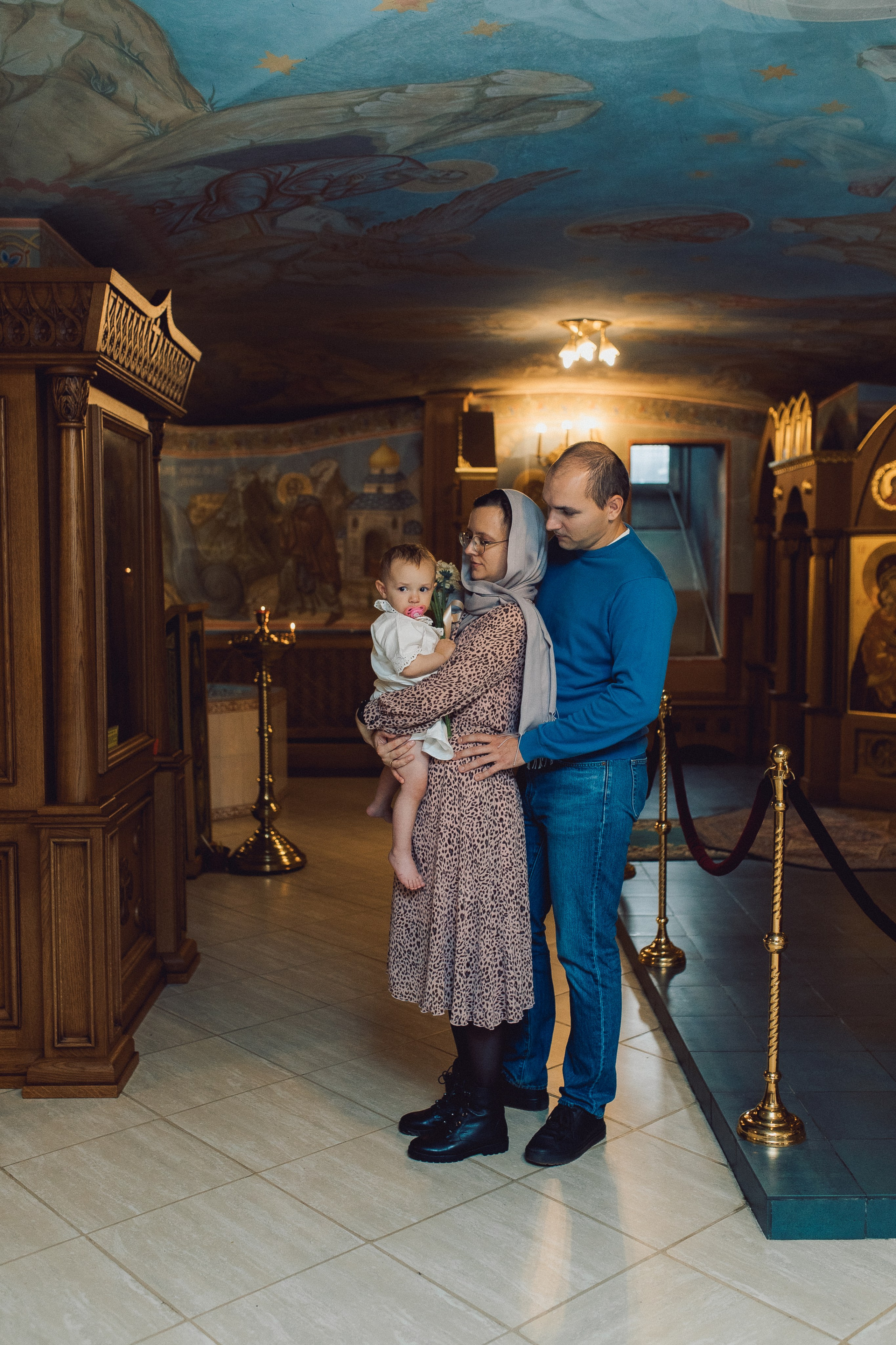 Крещение в Троицком соборе