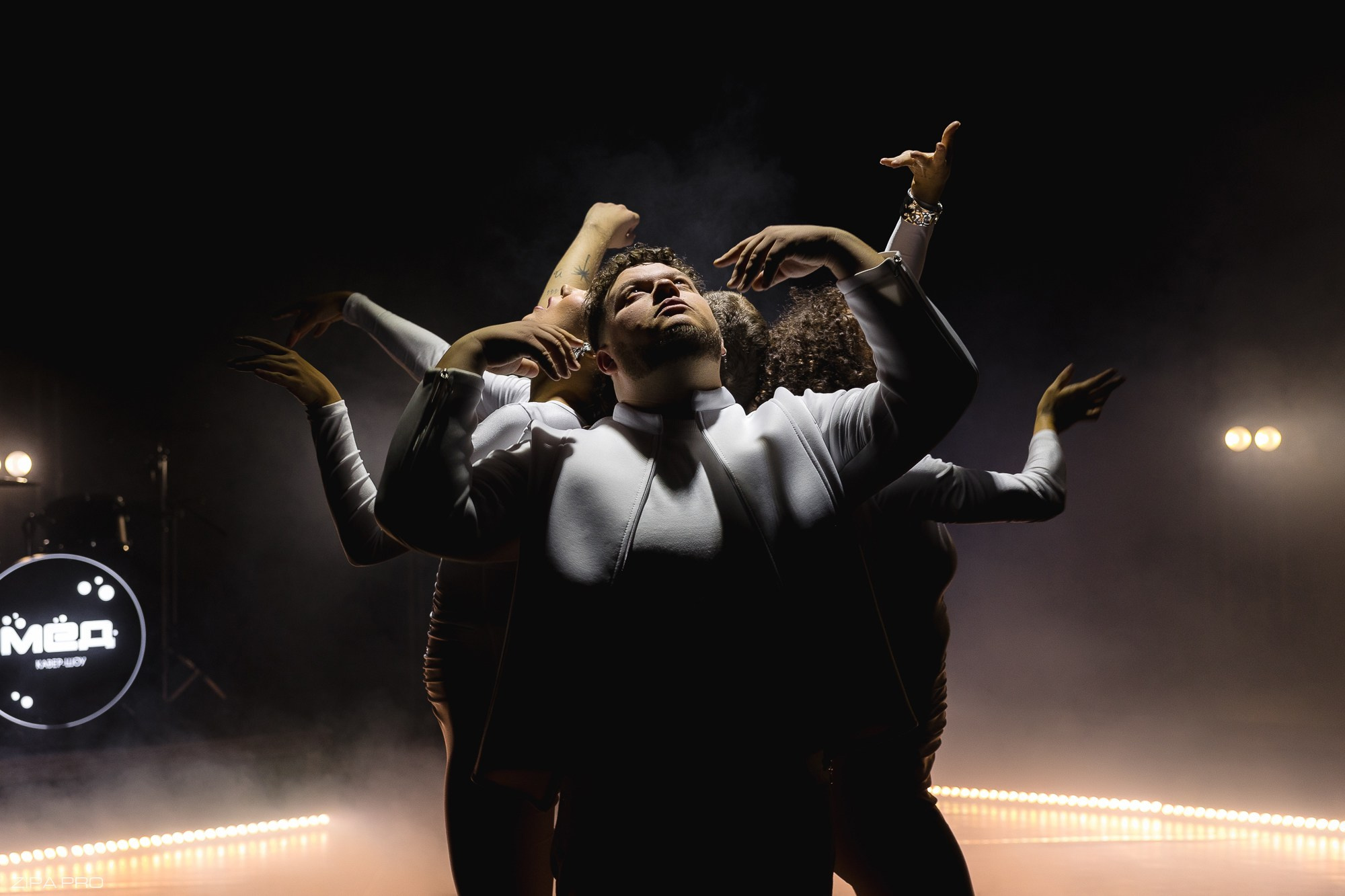 Бэкстейдж съемок промо для кавер-группы «Мед». Фотограф Zipa Pro