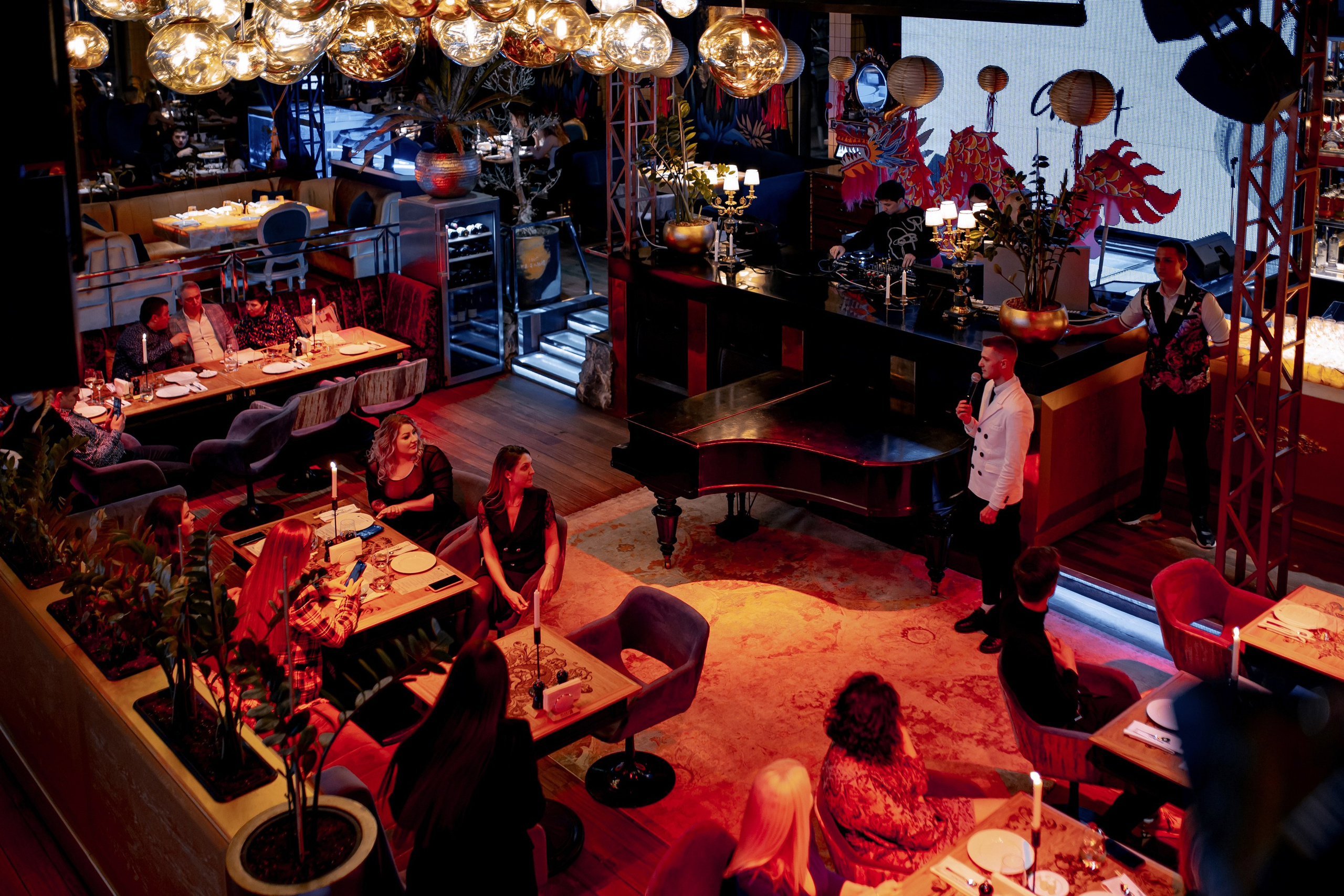 Коктейльный гастроужин Russian Panazia в Studio64. Главная