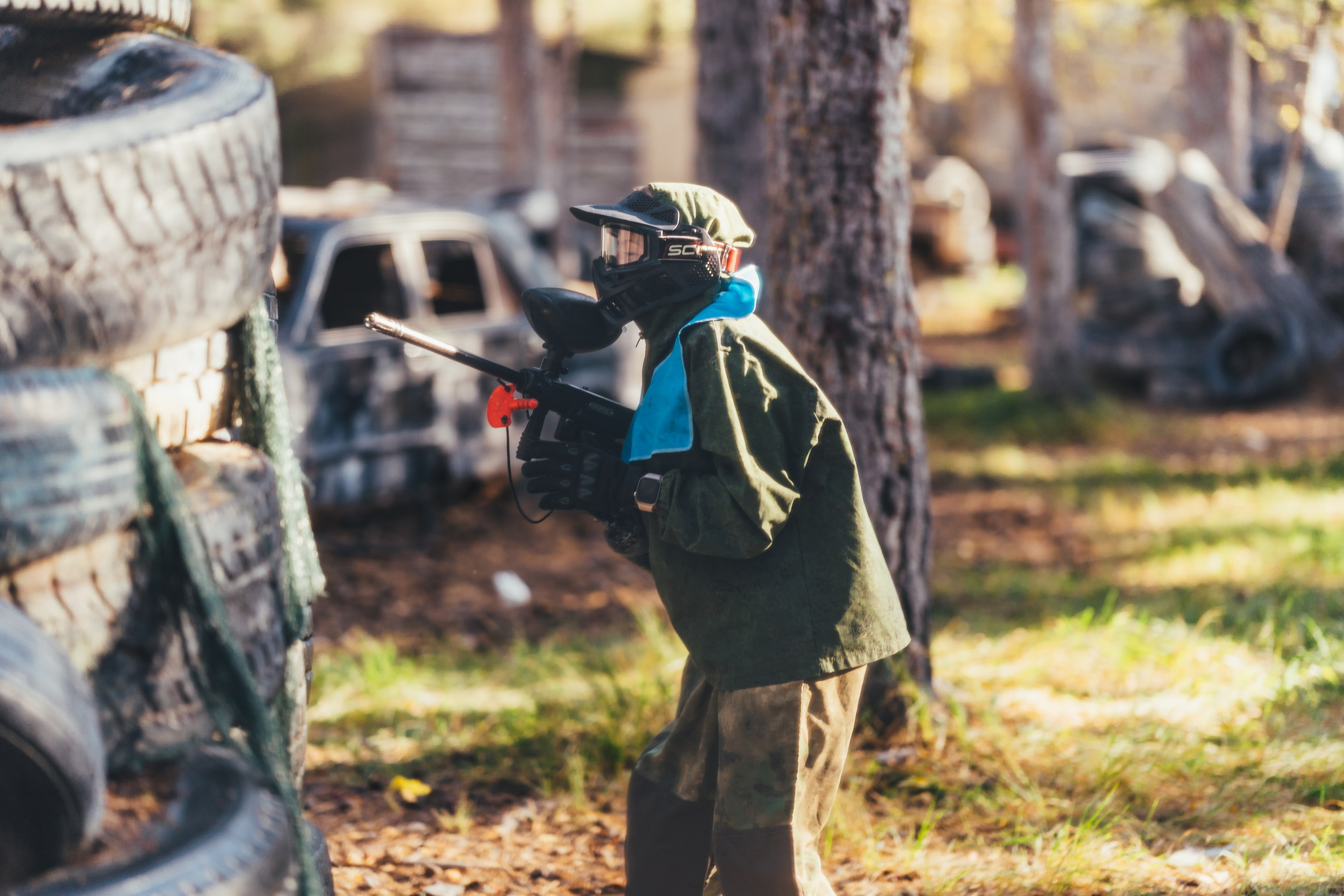 Пейнтбол, Лосино-Петровский, клуб Сова. Наталья Дукалова фотограф Щелково Королев Пушкино Москва Балашиха