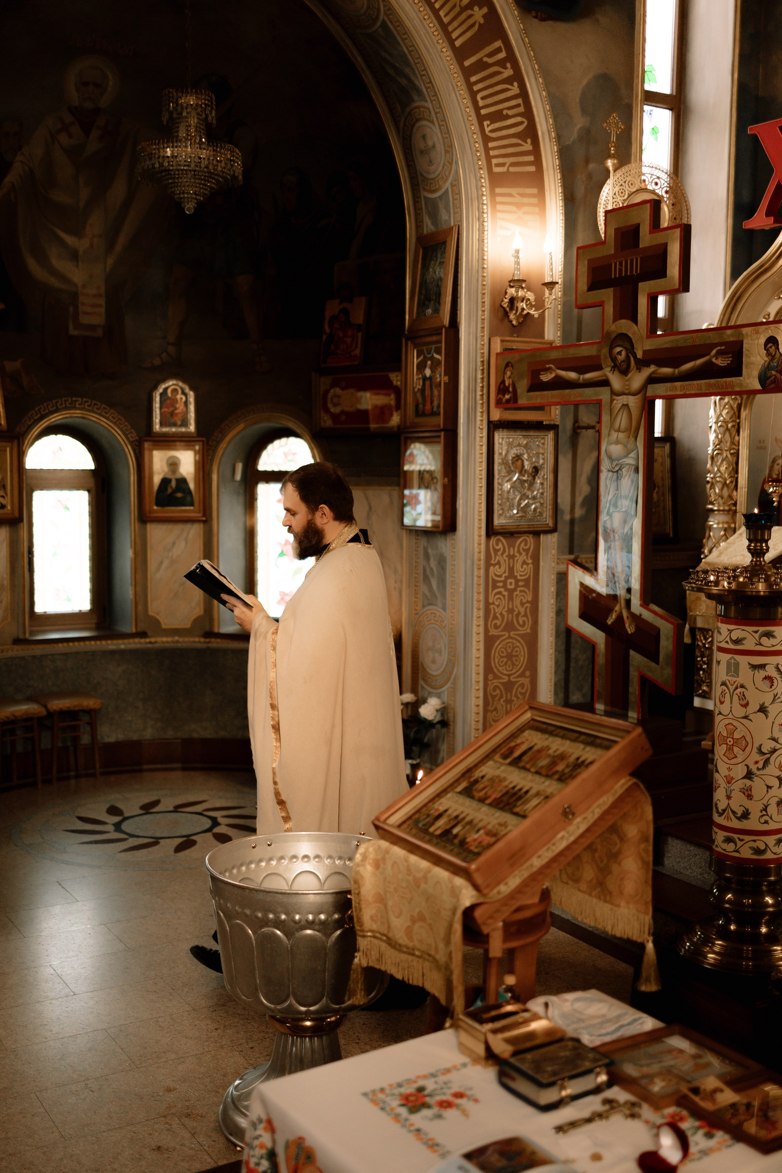 Крещение Тимура. Семейный фотограф в Краснодаре Храмова Анна