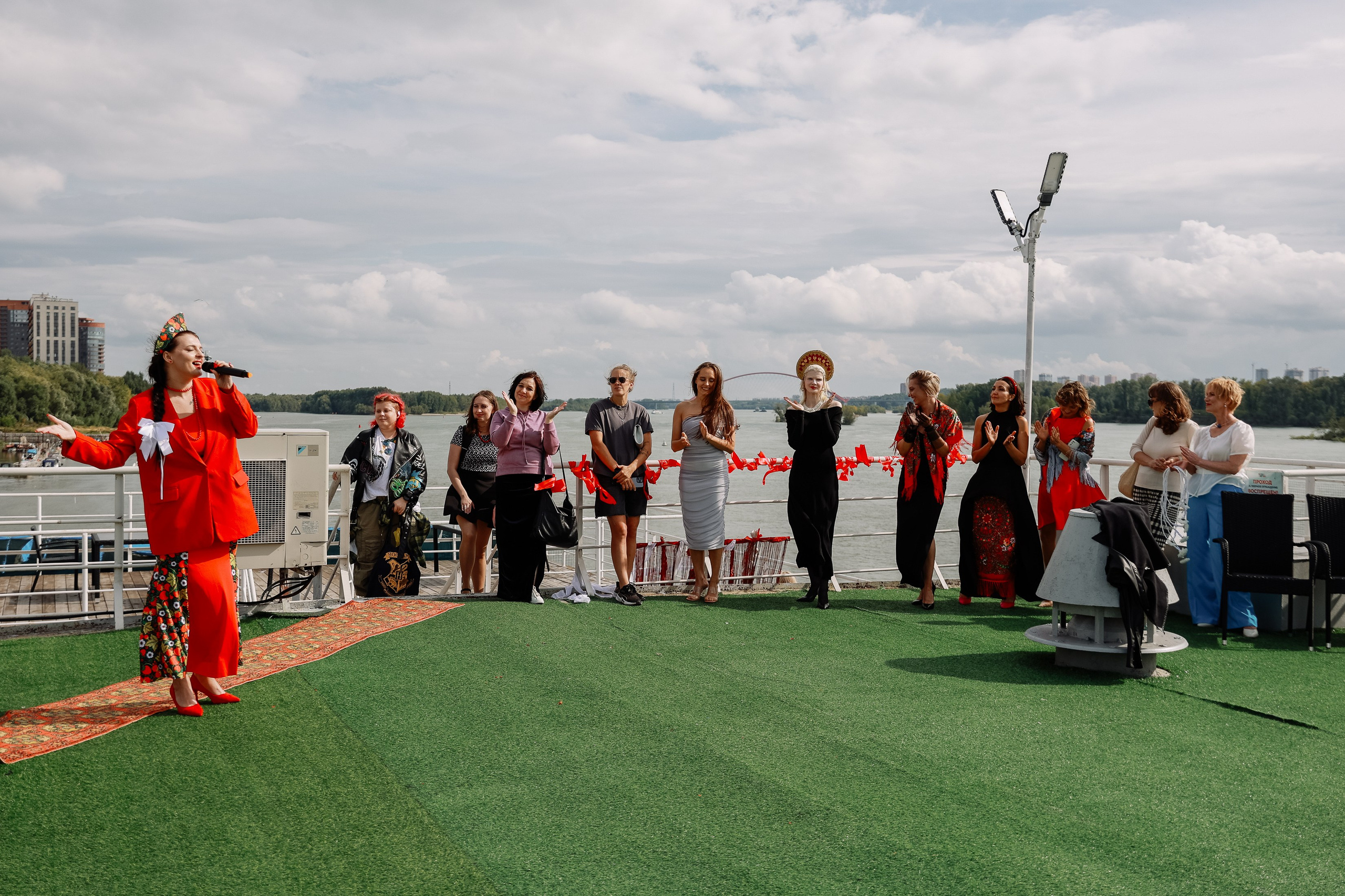 Модный показ «А-ля русс». Фотограф Юлия Мальцева