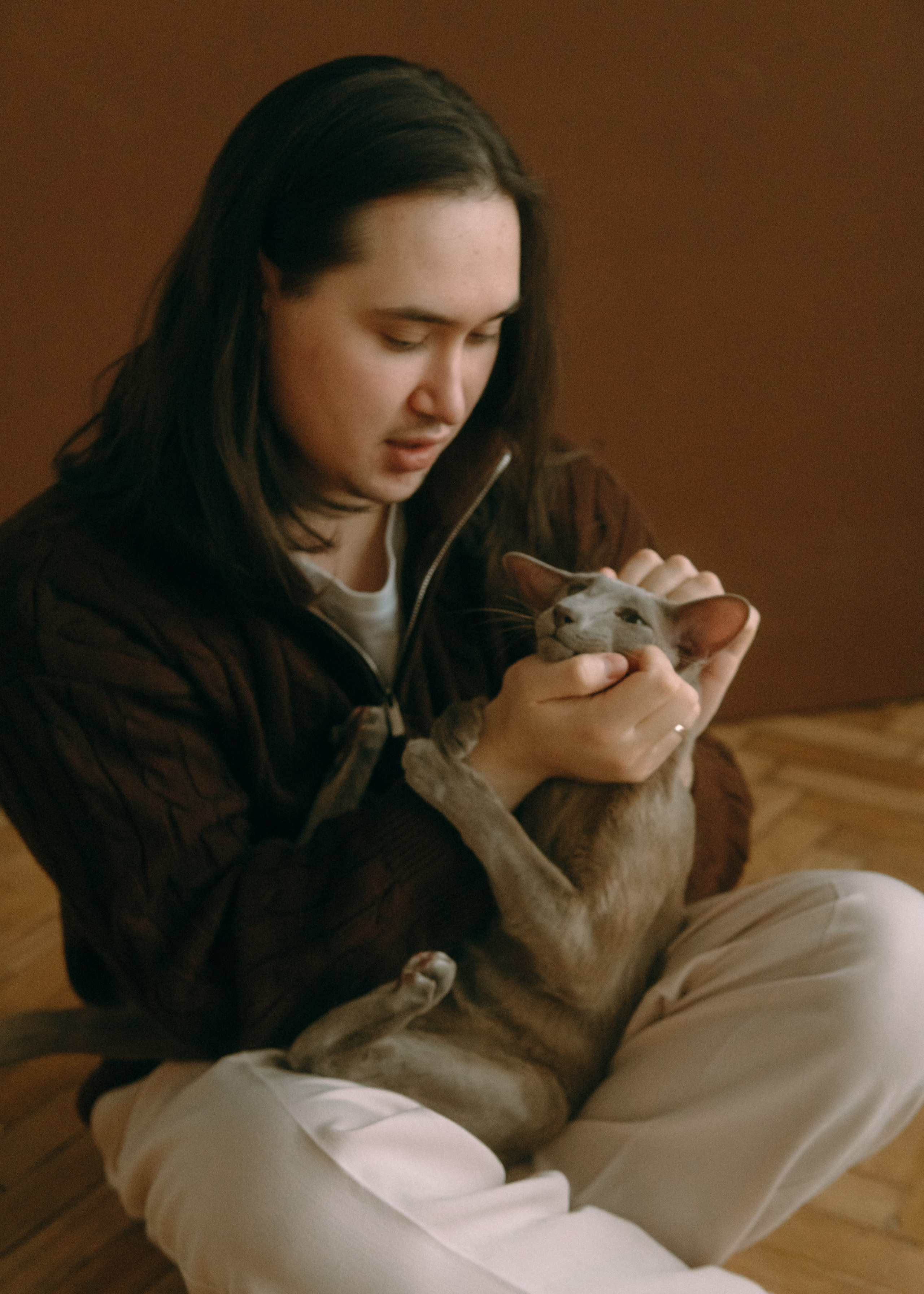 Амина, Булат и Орион. Фотограф-анималист Ксения Воробьева, Москва