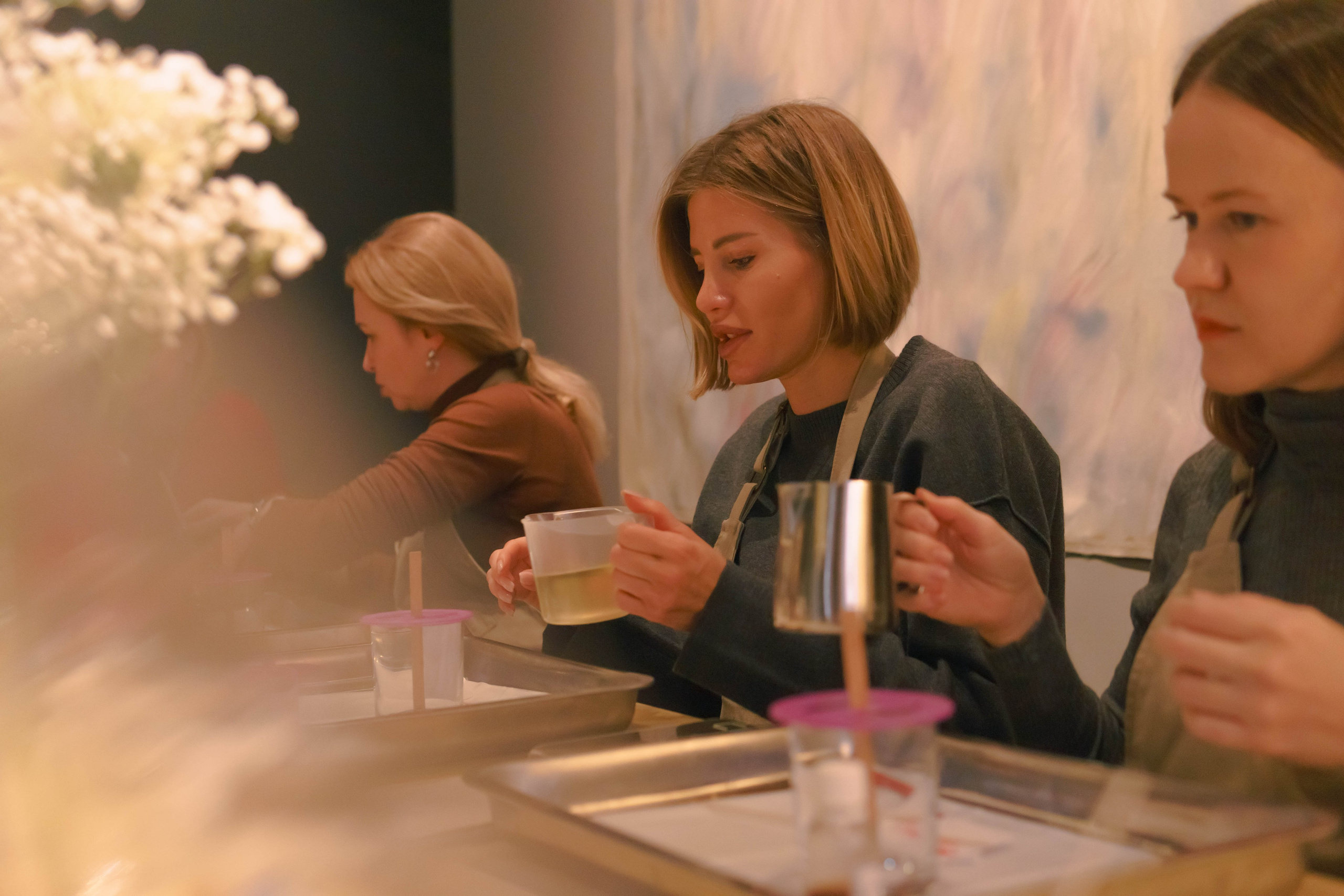 Новогодний мастер-класс по изготовлению свечей. Фотограф-анималист Ксения Воробьева, Москва